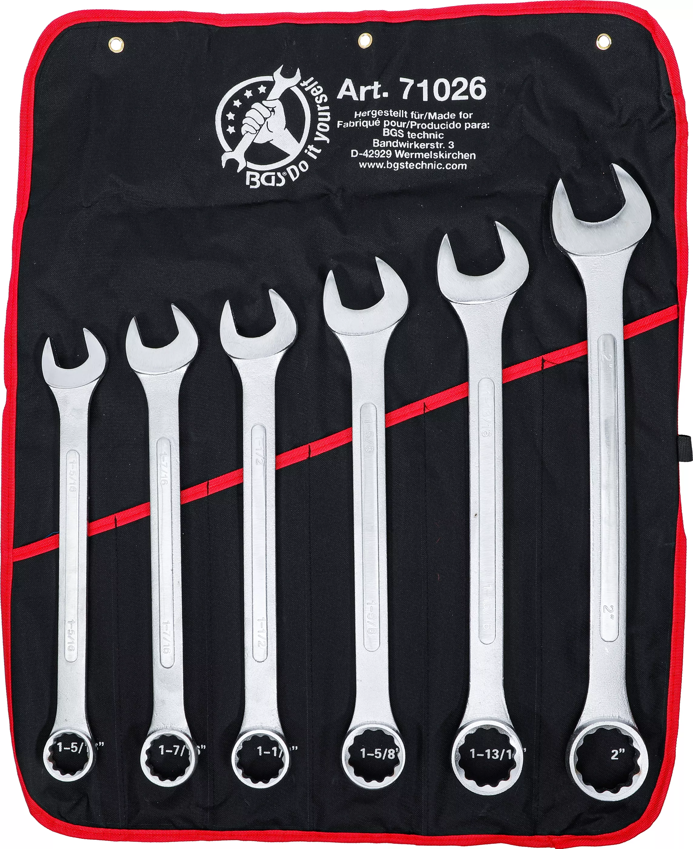 Set chei combinate | XXL | Marimi in toli | 1.5/16" - 2" | 6 piese [1]