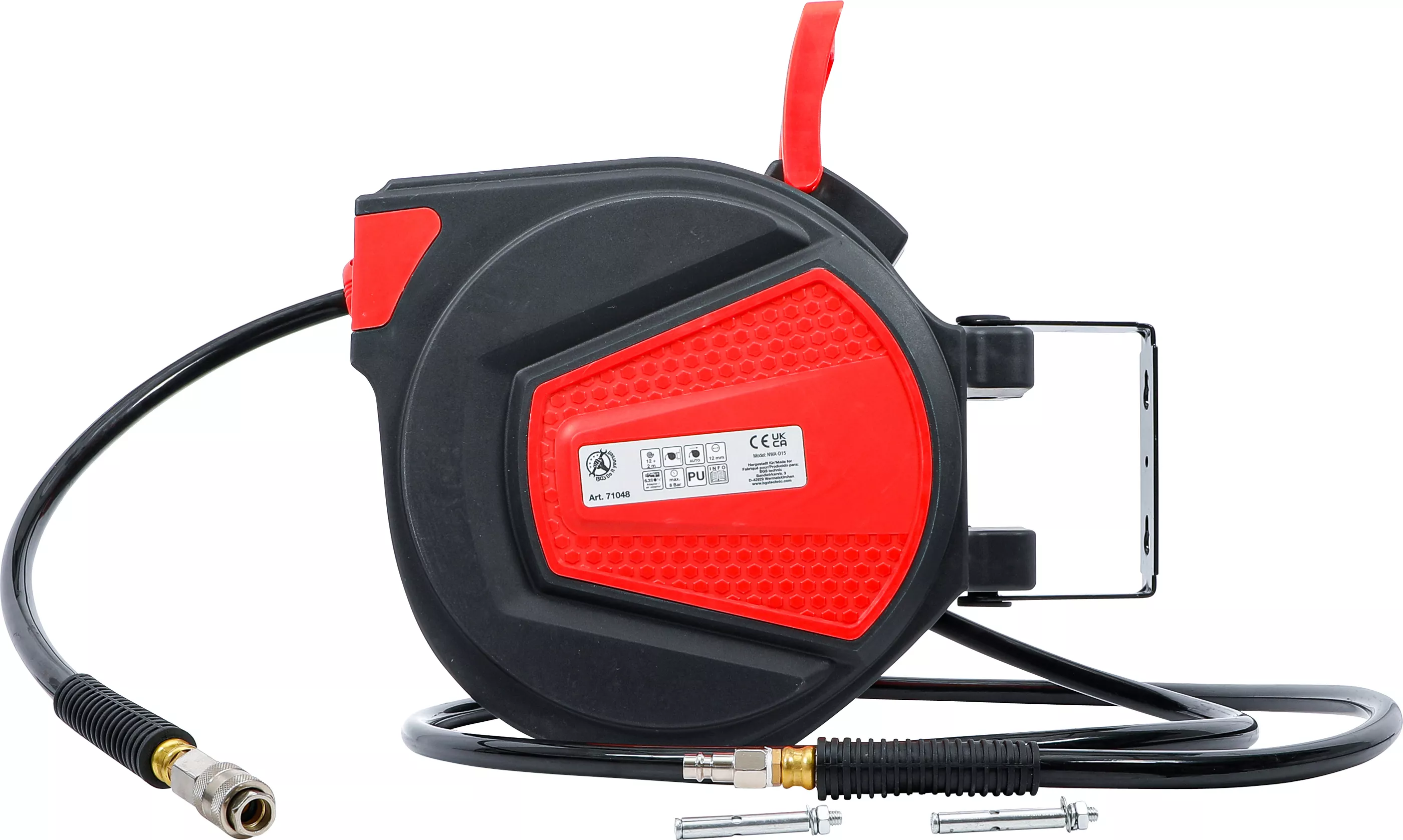 Furtun aer comprimat cu derulator | automat | 12 m + 2 m [2]
