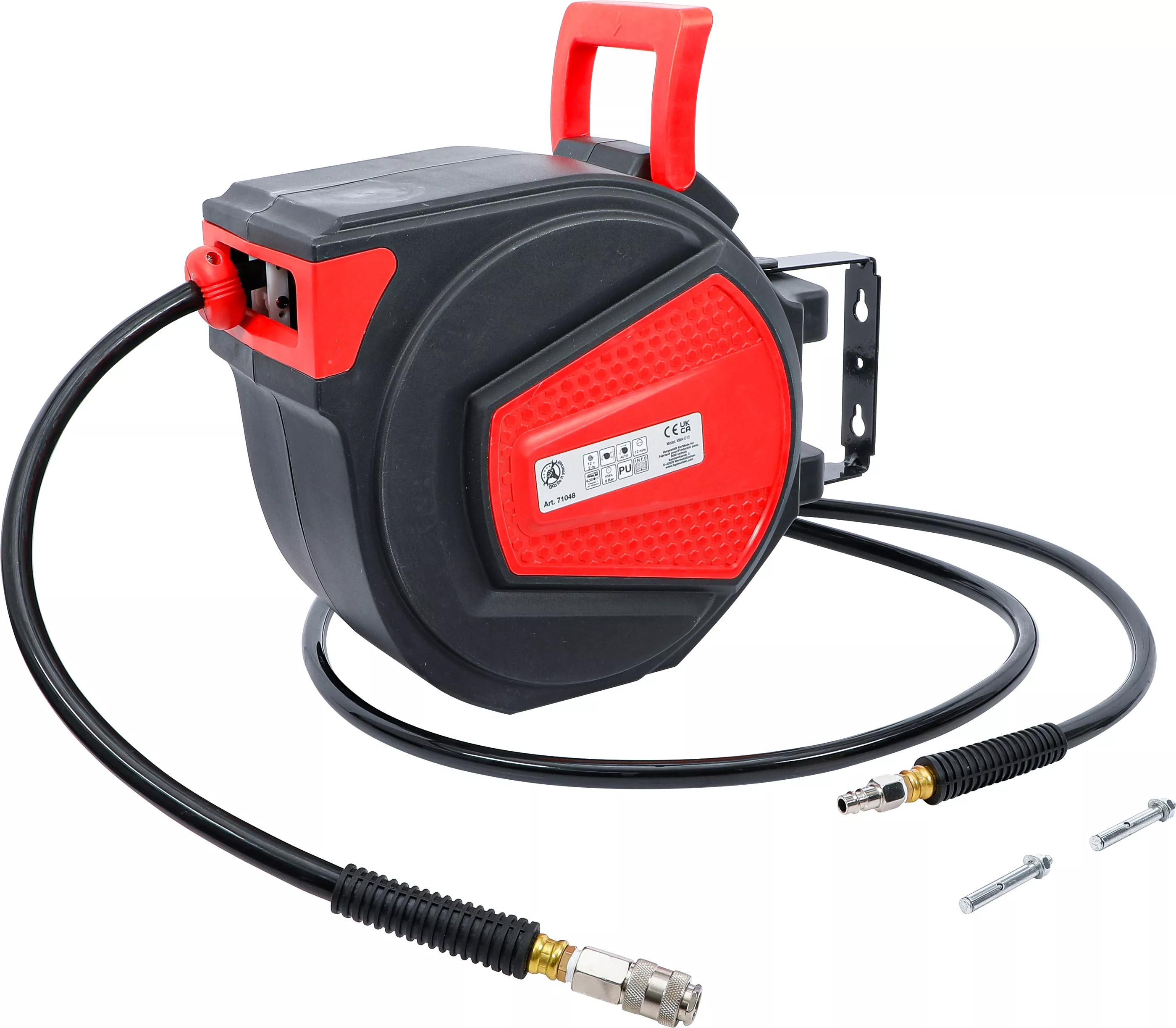 Furtun aer comprimat cu derulator | automat | 12 m + 2 m [1]
