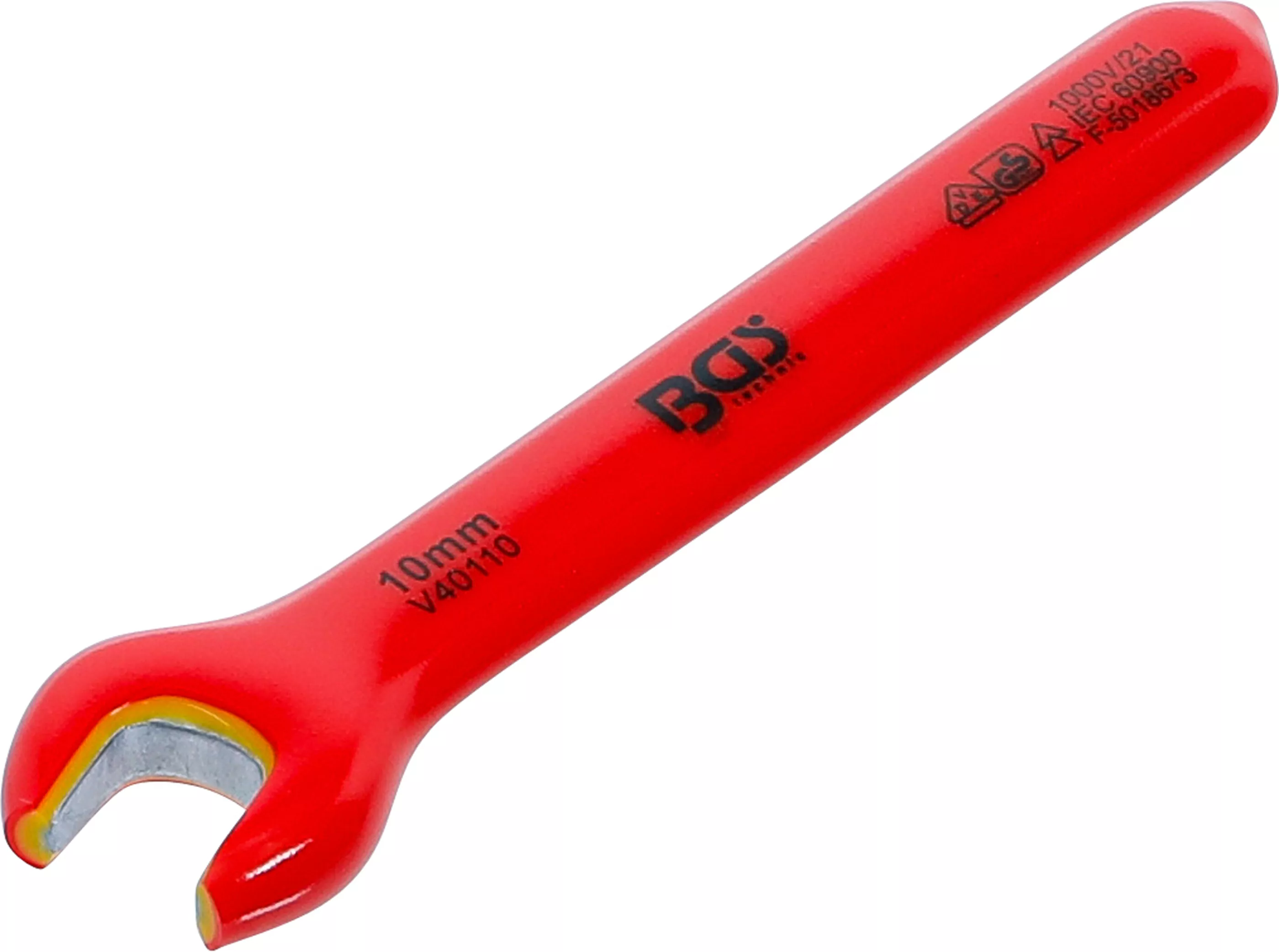 Scule pentru tensiune înaltă / Scule izolate - Set chei fixe VDE | 10 mm