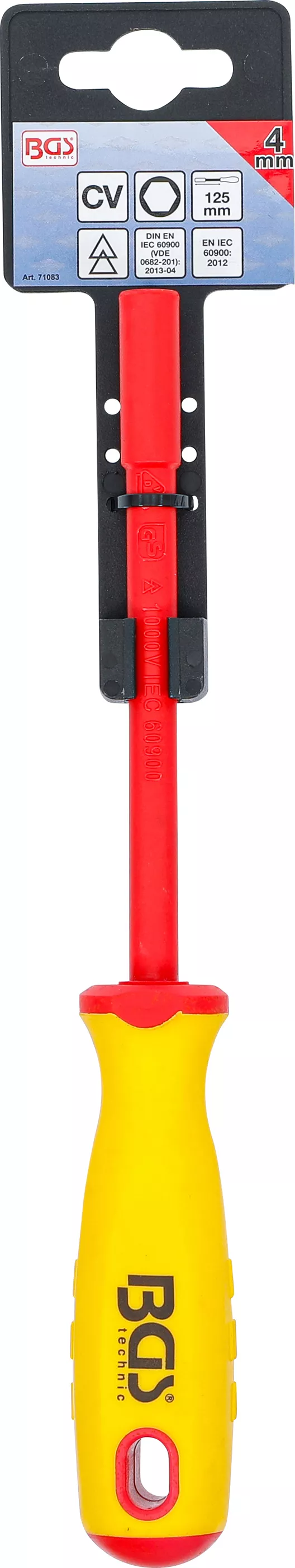 surubelnita cu cap cheie tubulara VDE | hexagon | 4 mm | lungimea lamei 125 mm [3]