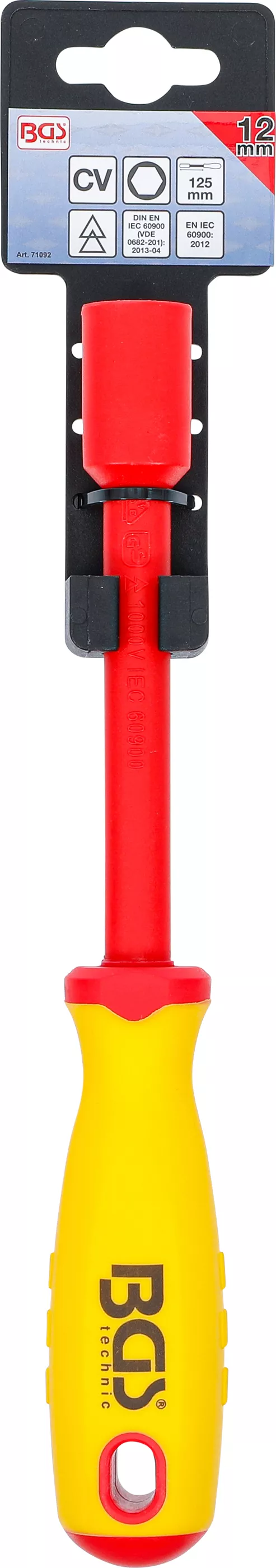 surubelnita cu cap cheie tubulara VDE | hexagon | 12 mm | lungimea lamei 125 mm [3]