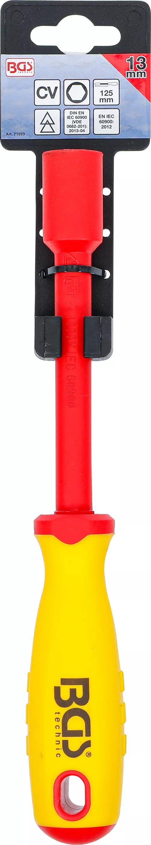 surubelnita cu cap cheie tubulara VDE | hexagon | 13 mm | lungimea lamei 125 mm [3]