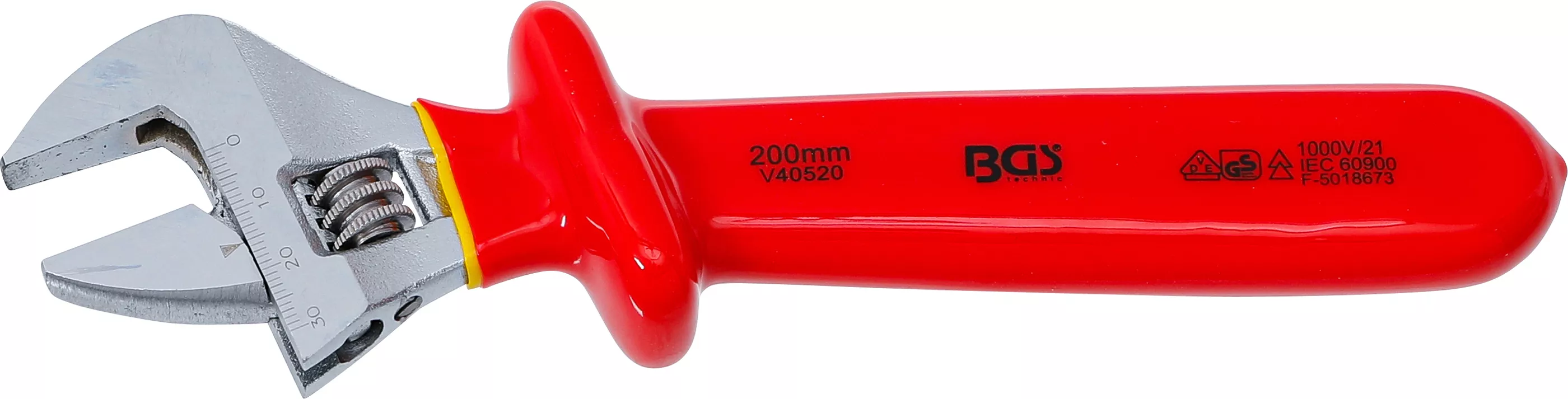 Scule - Cheie reglabila cu role VDE | max. 34 mm