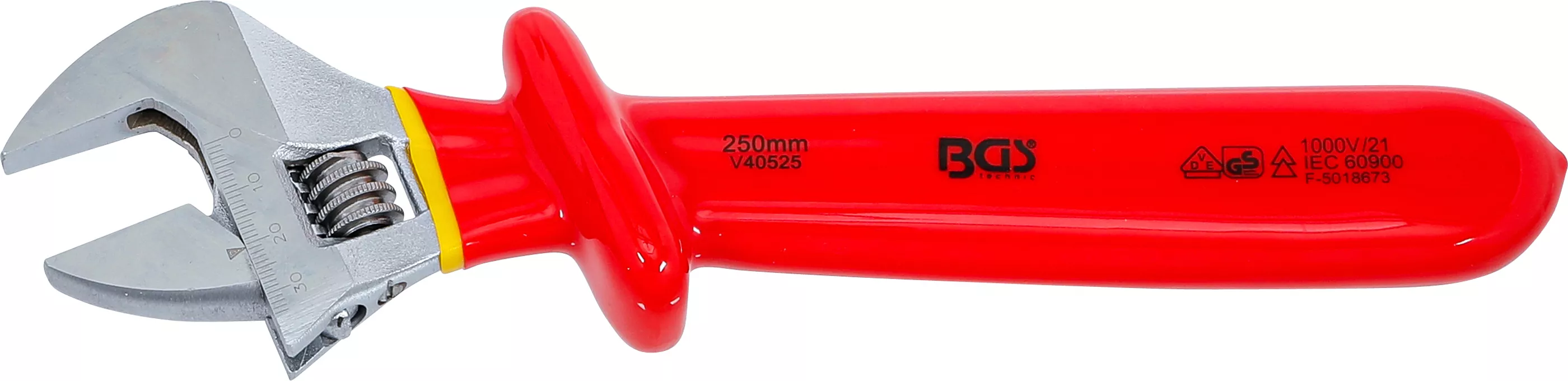 Scule - Cheie reglabila cu role VDE | max. 38 mm