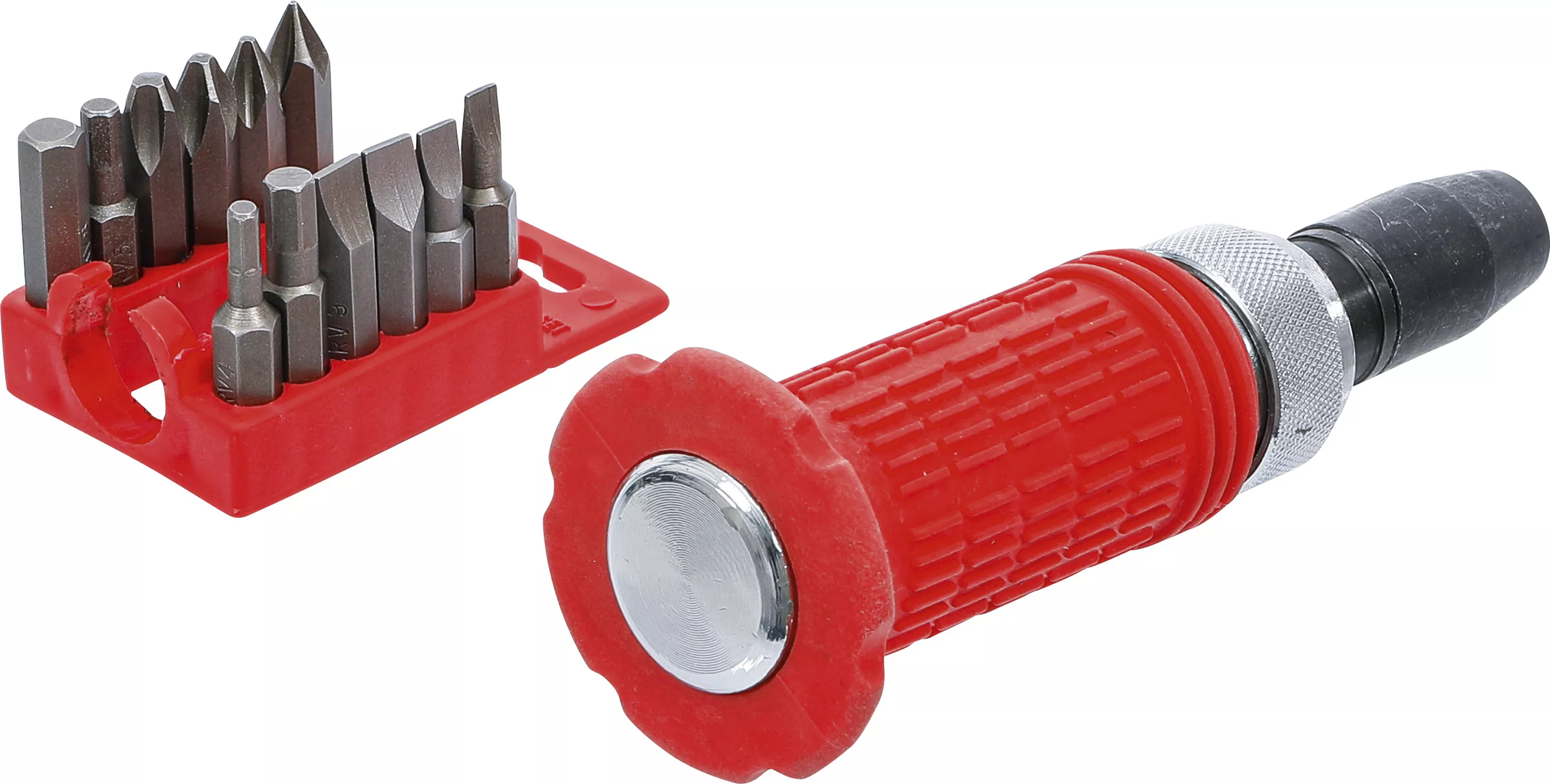 Set surubelnita cu impact manuala - incl. biti | Antrenat prin hexagon interior 12,5 mm (1/2") [2]