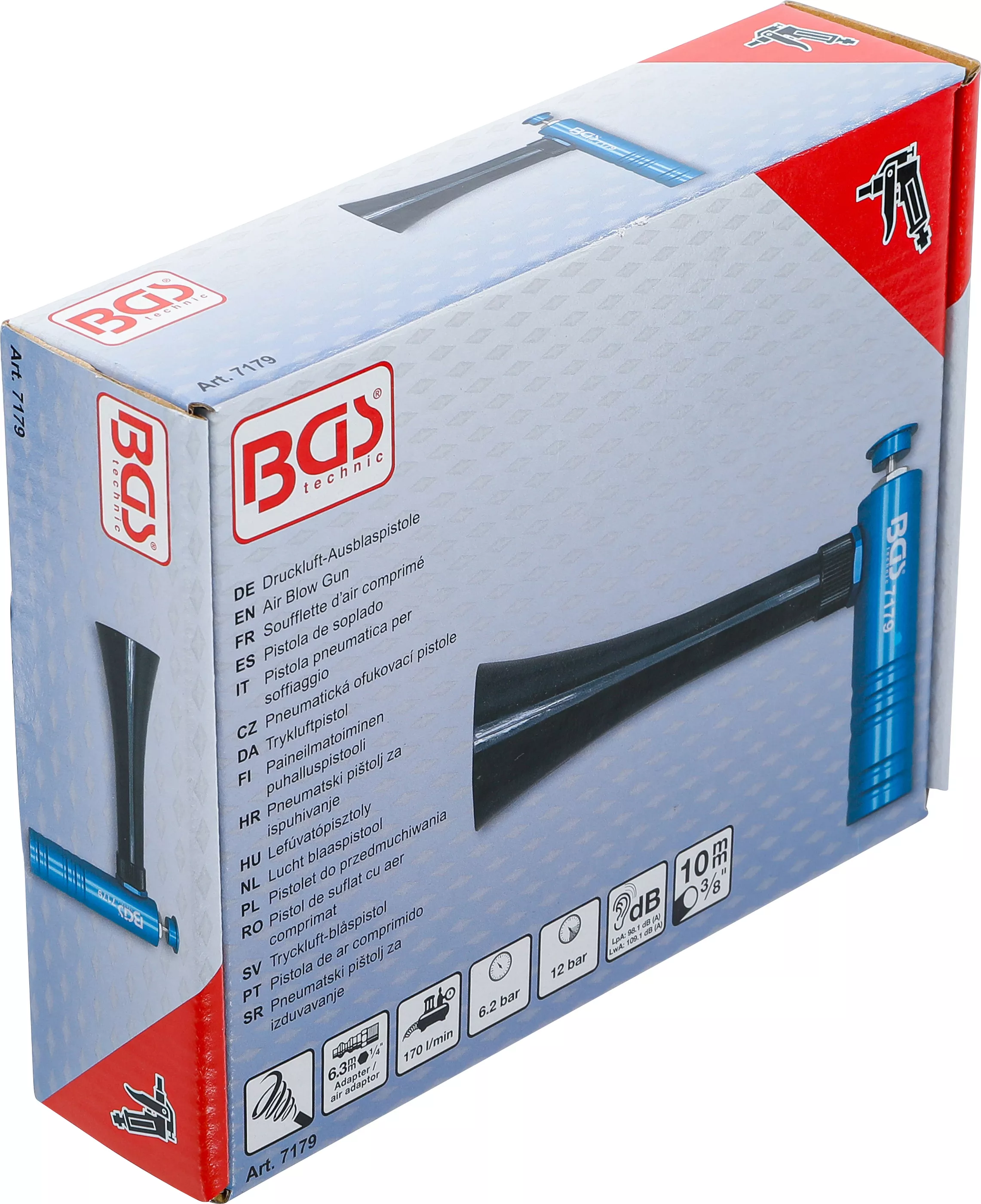 Pistol de suflat cu aer comprimat turbo [7]