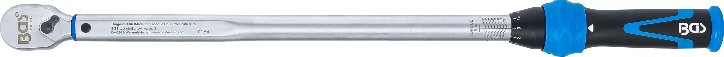 Cheie dinamometrica | 12,5 mm (1/2") | 70 - 350 Nm [3]