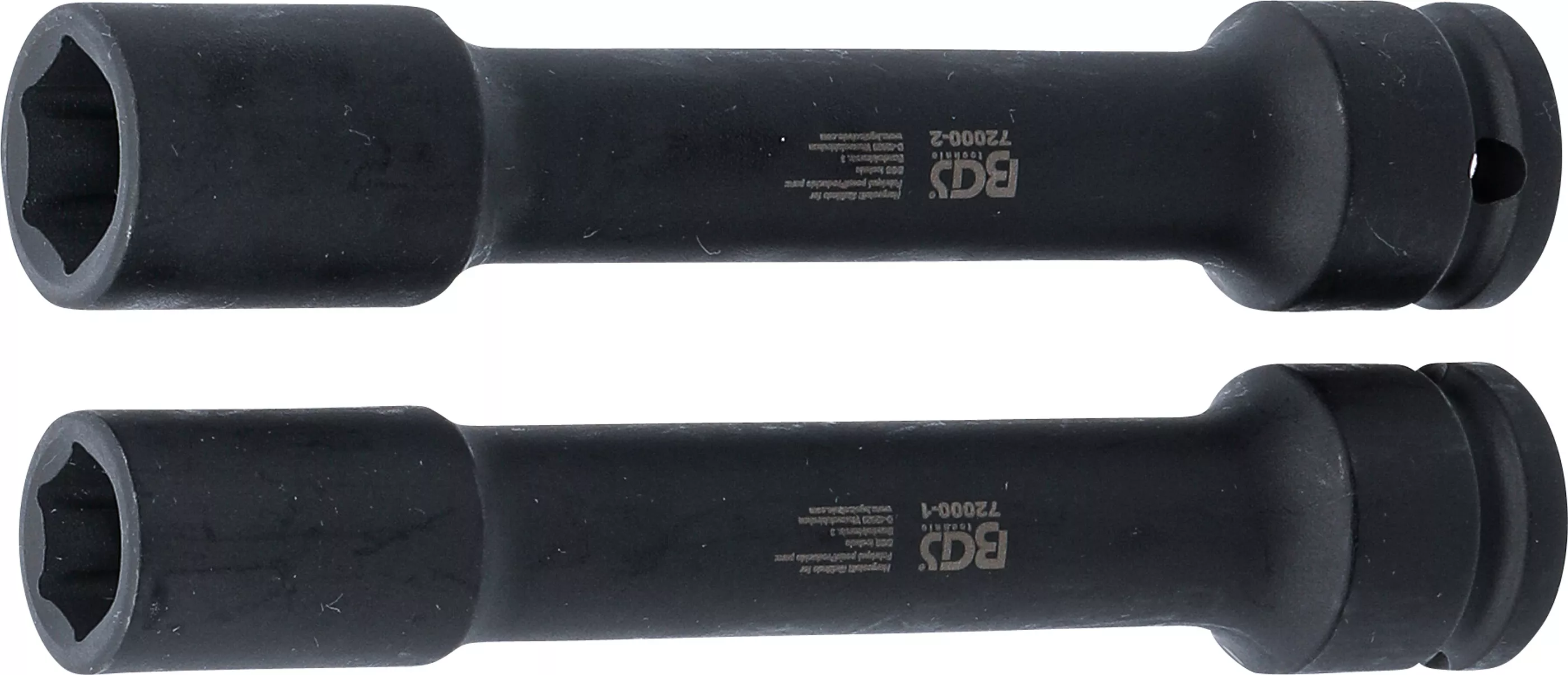 Ax de antrenare & butuc de roată - Set capete chei tubulare speciale | pentru piulita flansei diferentialului | pentru Volvo | 15 - 18 mm