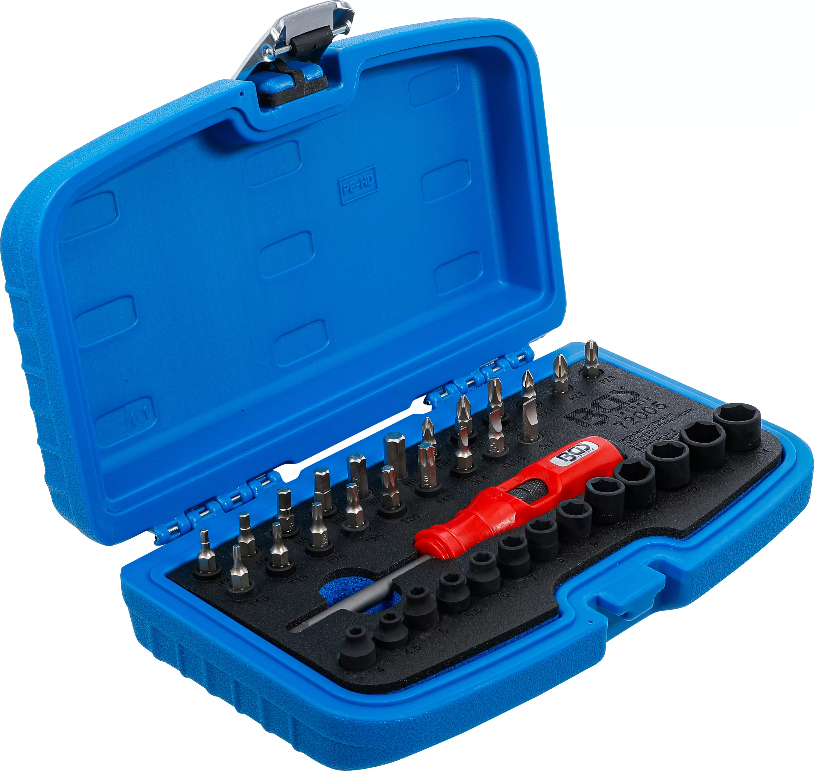 Set surubelnite cu impact | 6,3 mm (1/4") | 36 piese [4]