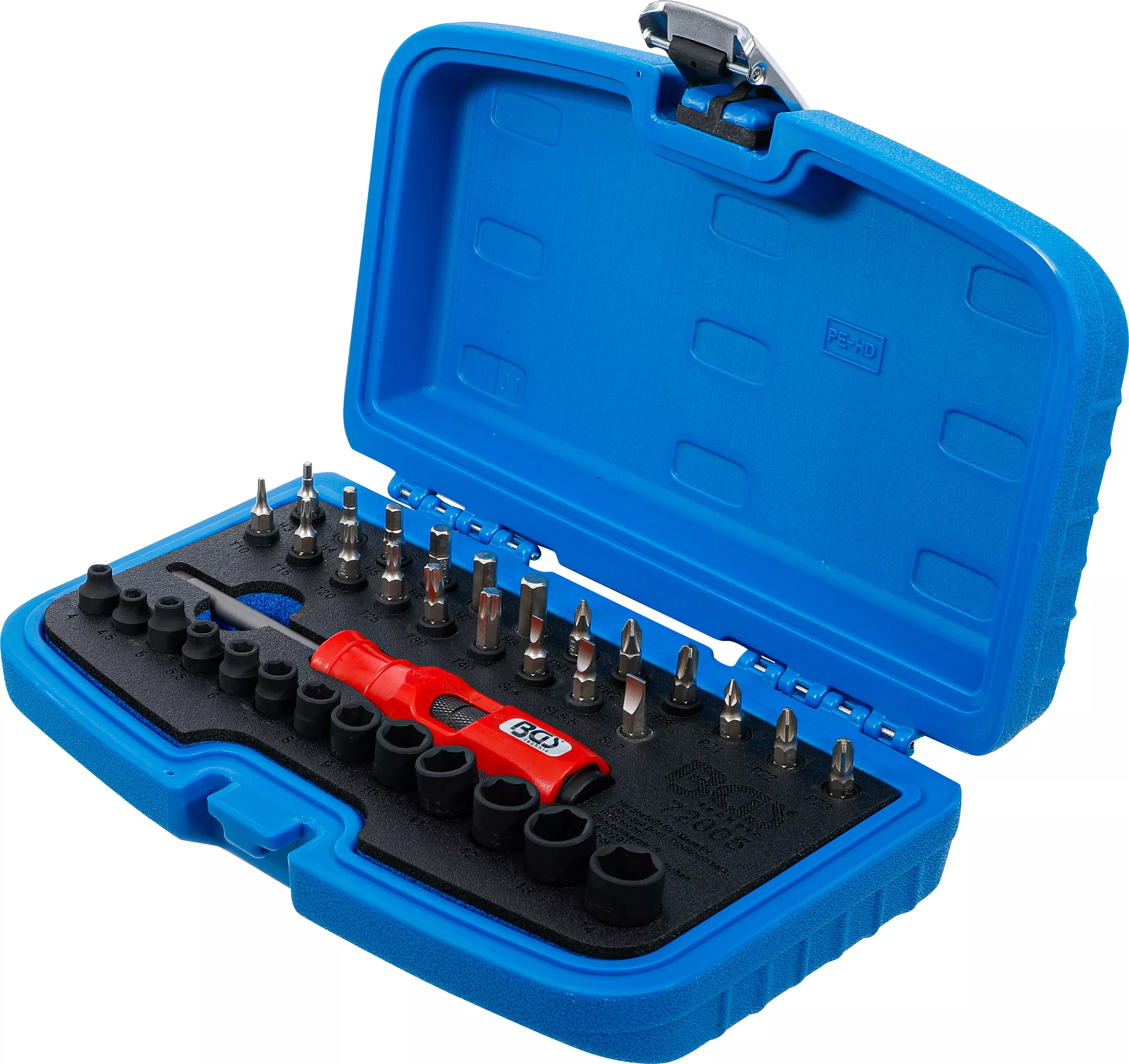 Set surubelnite cu impact | 6,3 mm (1/4") | 36 piese [5]