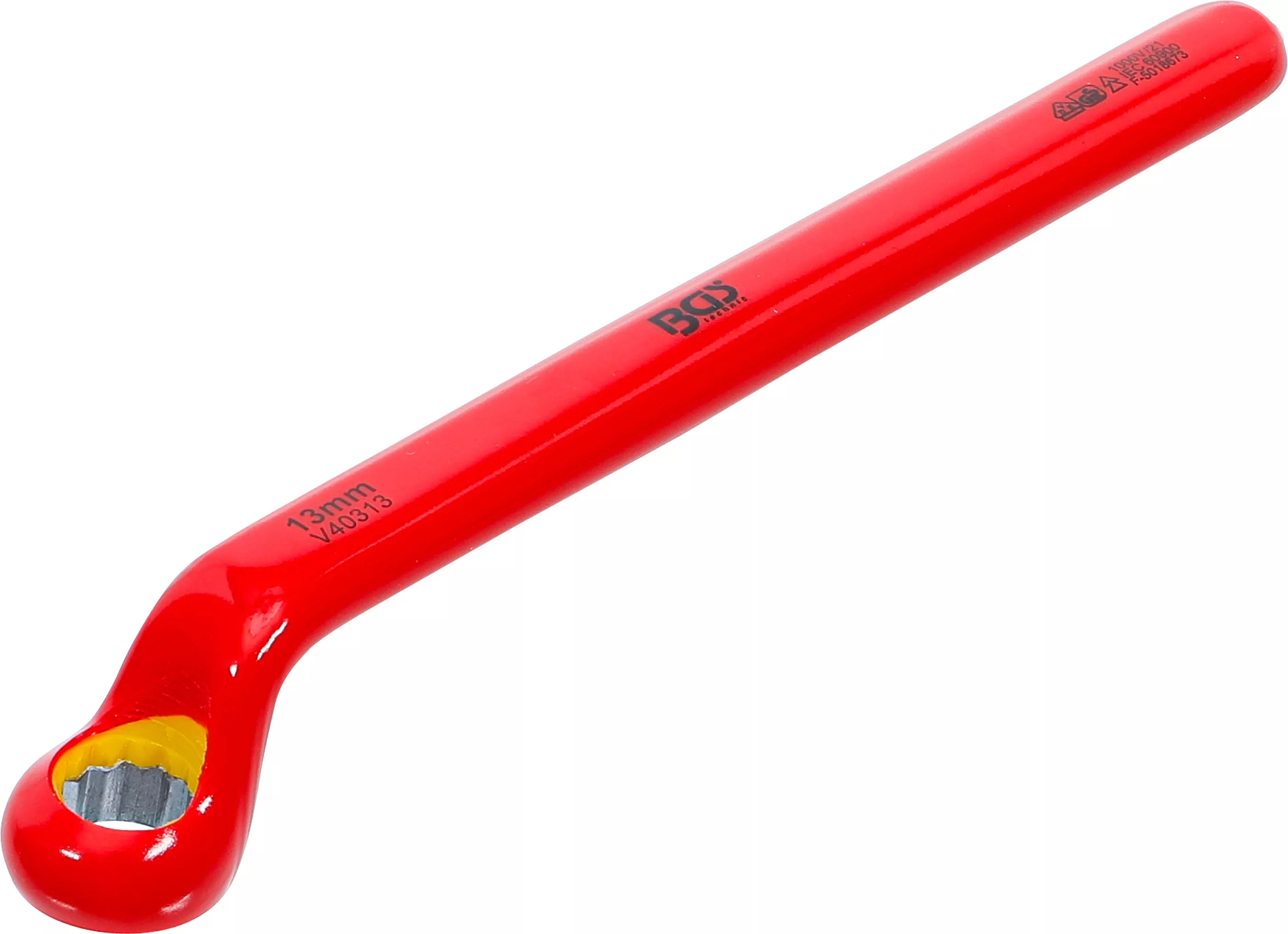 Scule - Cheie inelara cu un capat VDE | cotite adanc | 13 mm