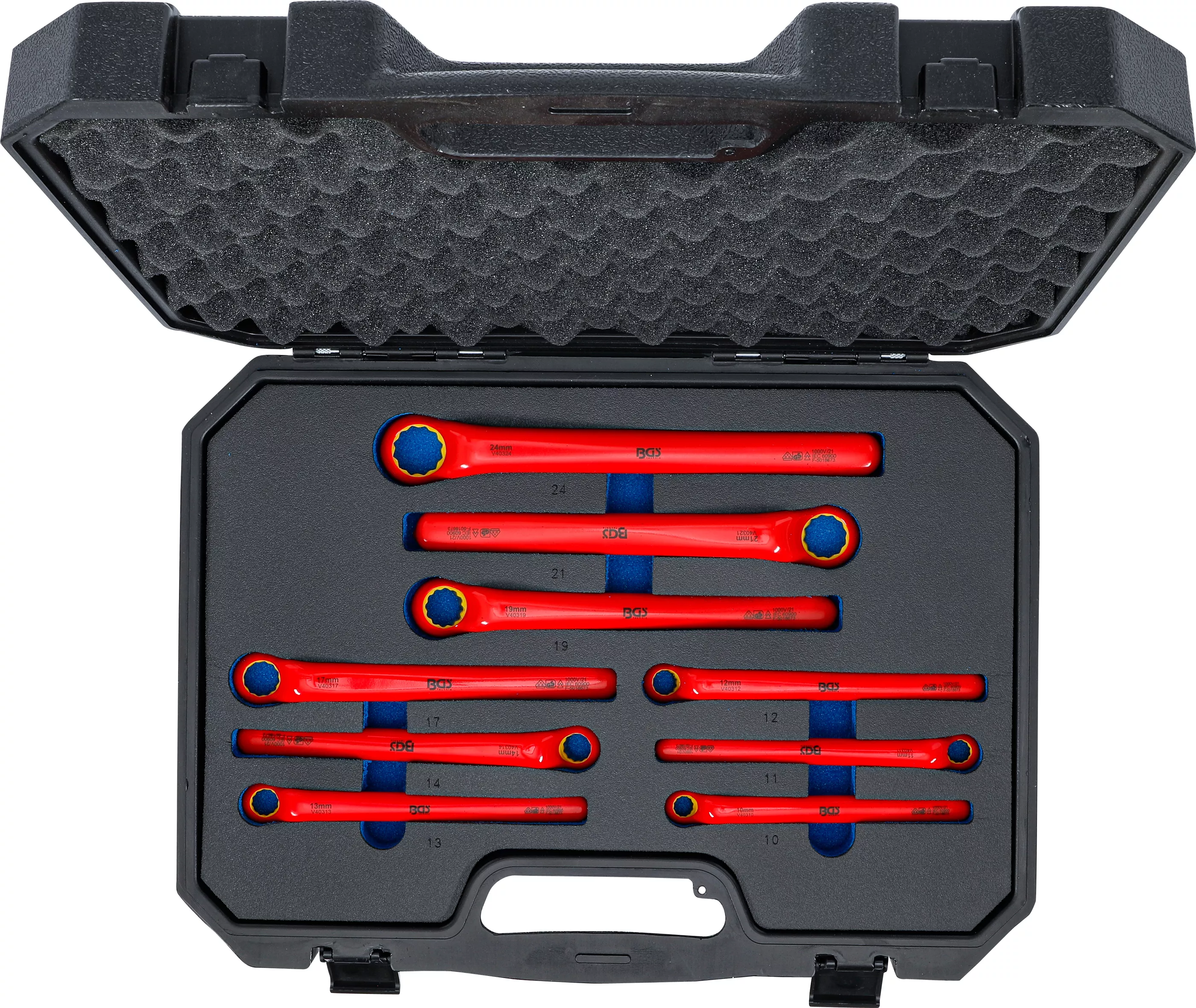 Set chei inelare VDE | cotite adanc | 10 - 24 mm | 9 piese [6]