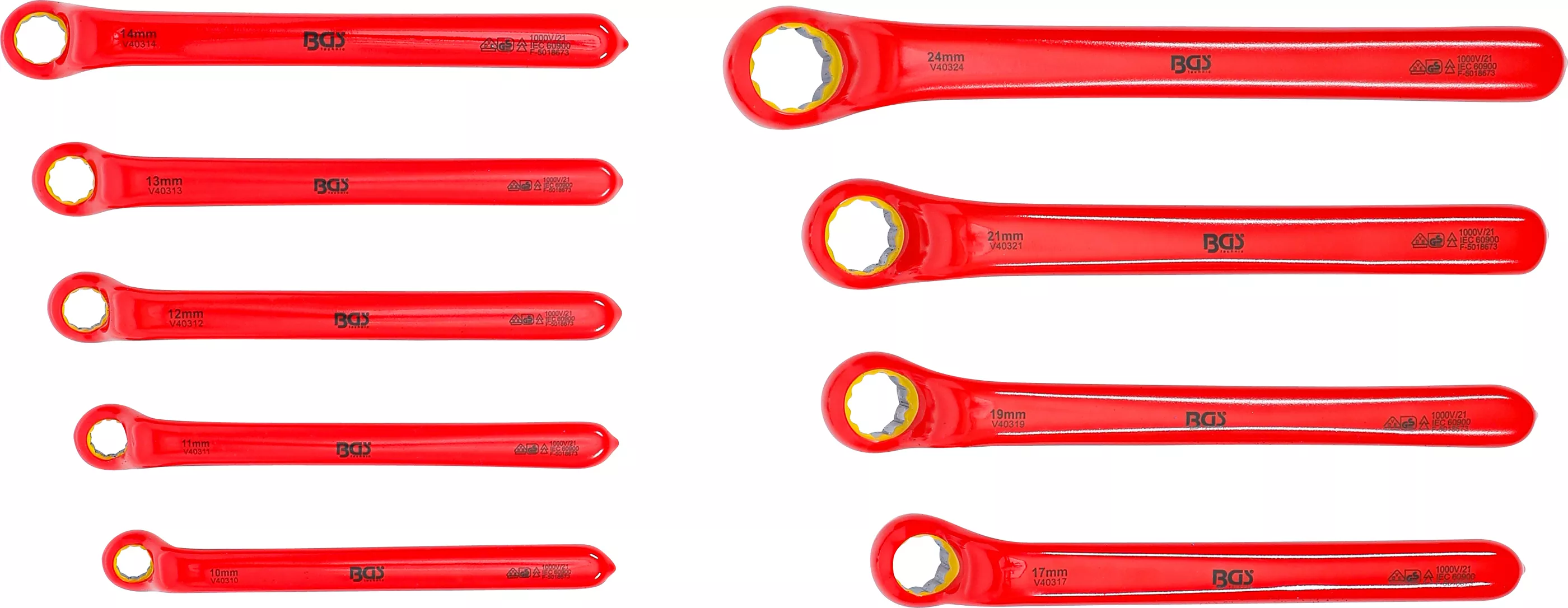 Set chei inelare VDE | cotite adanc | 10 - 24 mm | 9 piese [8]