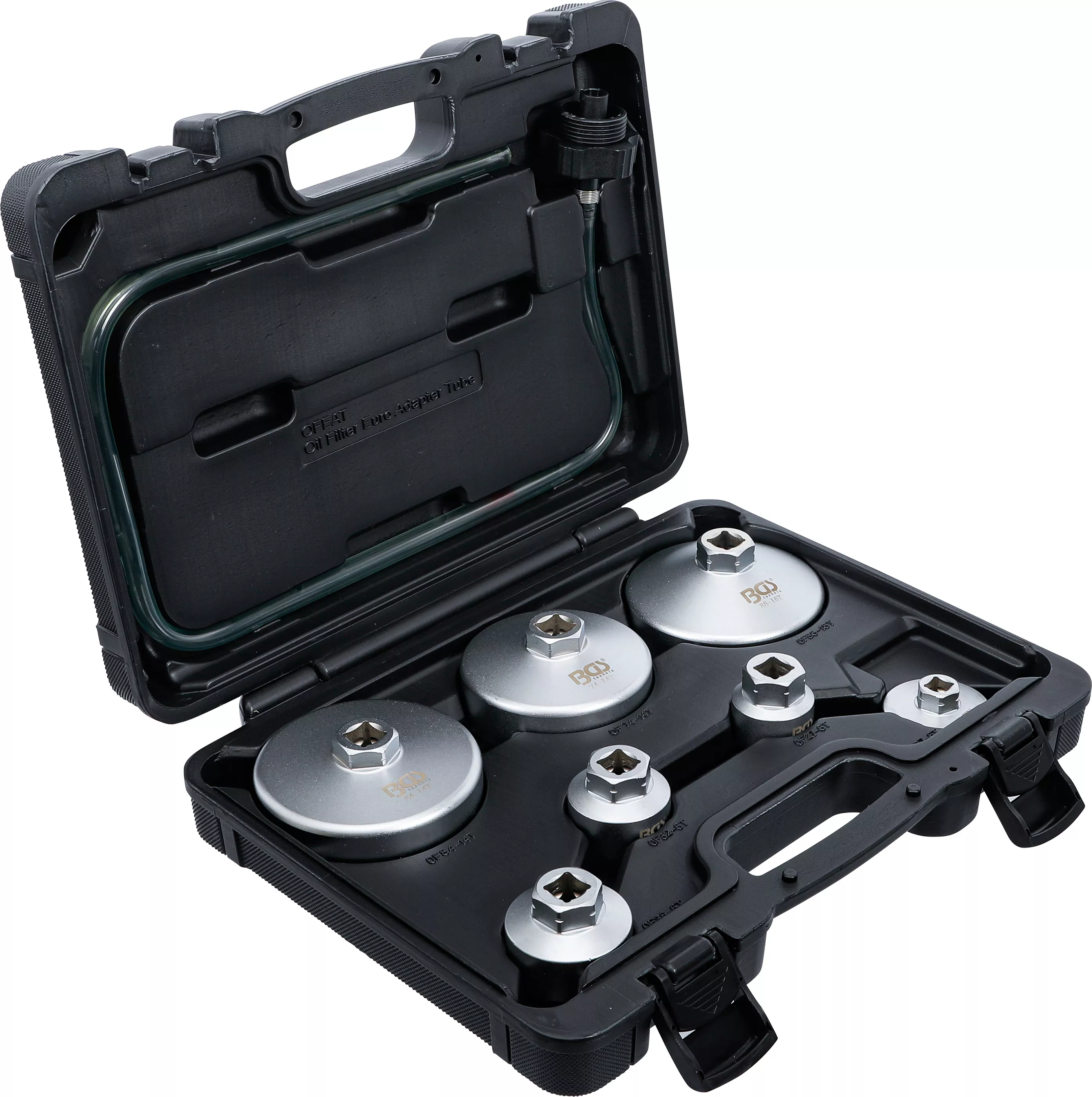 Set chei filtre de ulei | cu furtun de scurgere filtru de ulei | pentru VAG, BMW, Citroen, Peugeot, Ford, Mercedes-Benz, Opel, Volvo | 8 piese [2]