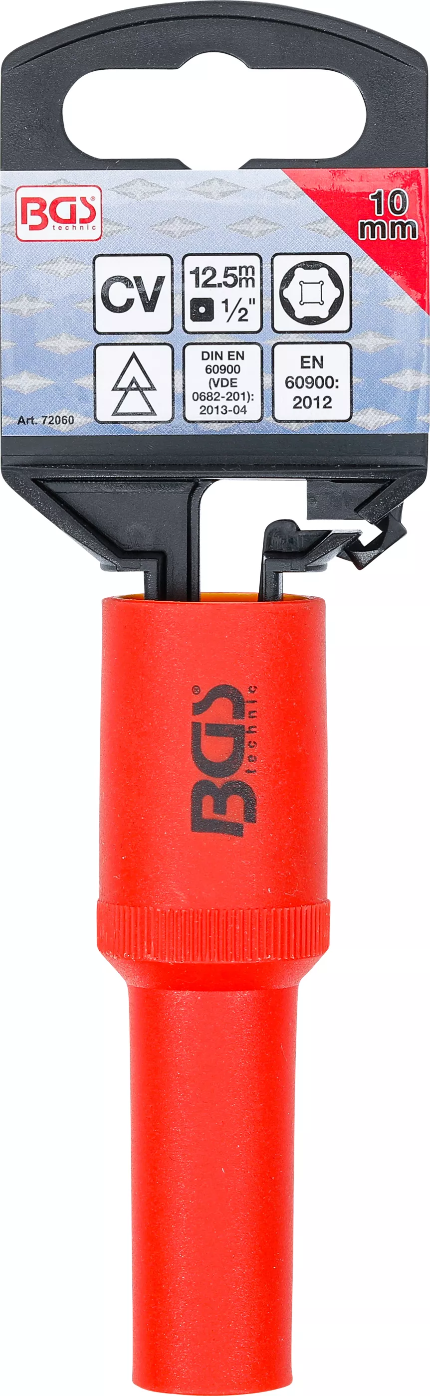 Cap cheie tubulara de impact VDE hexagon | 12,5 mm (1/2") | 10 mm [3]