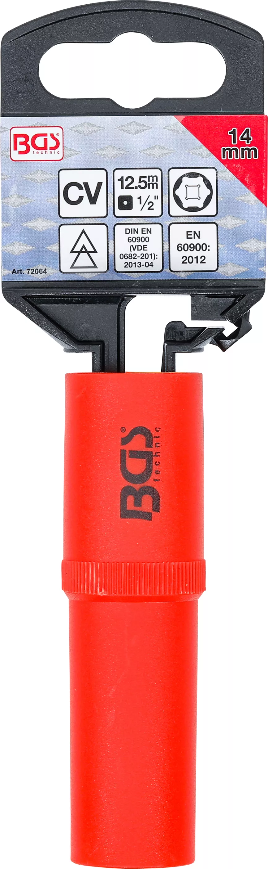 Cap cheie tubulara de impact VDE hexagon | 12,5 mm (1/2") | 14 mm [3]