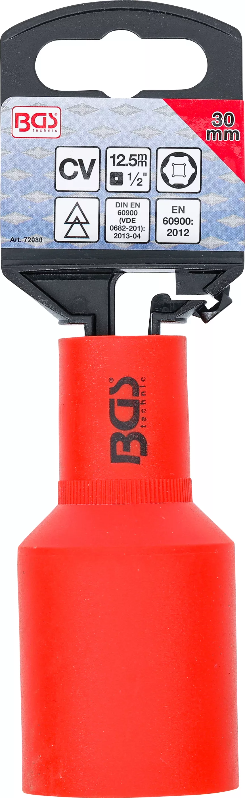 Cap cheie tubulara de impact VDE hexagon | 12,5 mm (1/2") | 30 mm [3]