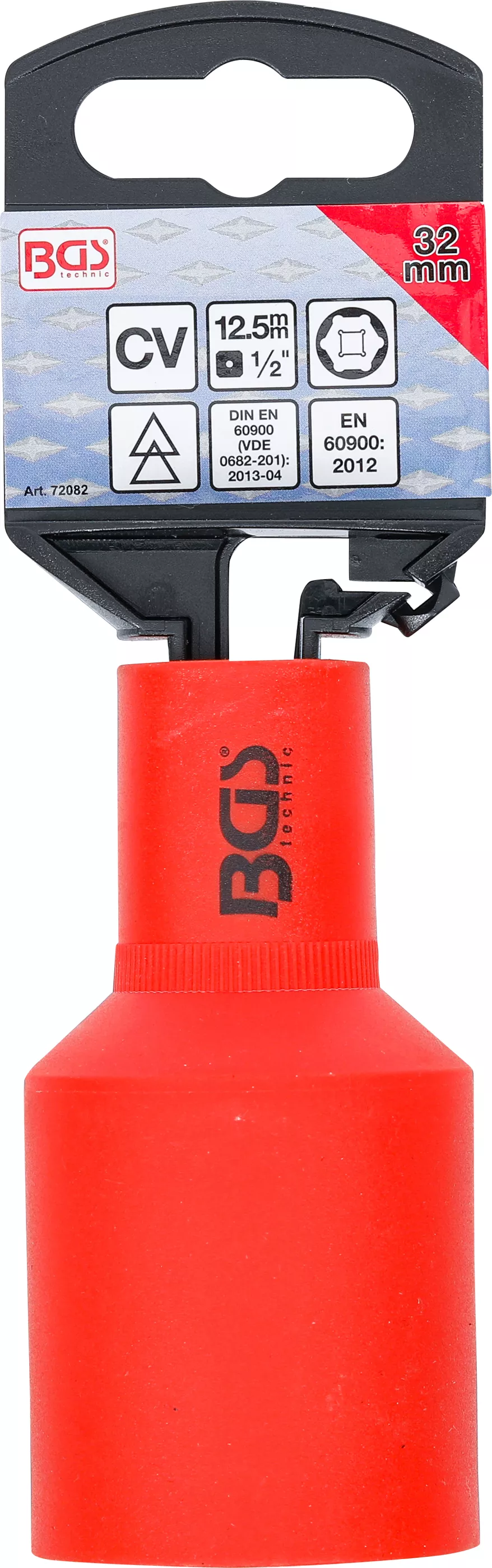 Cap cheie tubulara de impact VDE hexagon | 12,5 mm (1/2") | 32 mm [3]