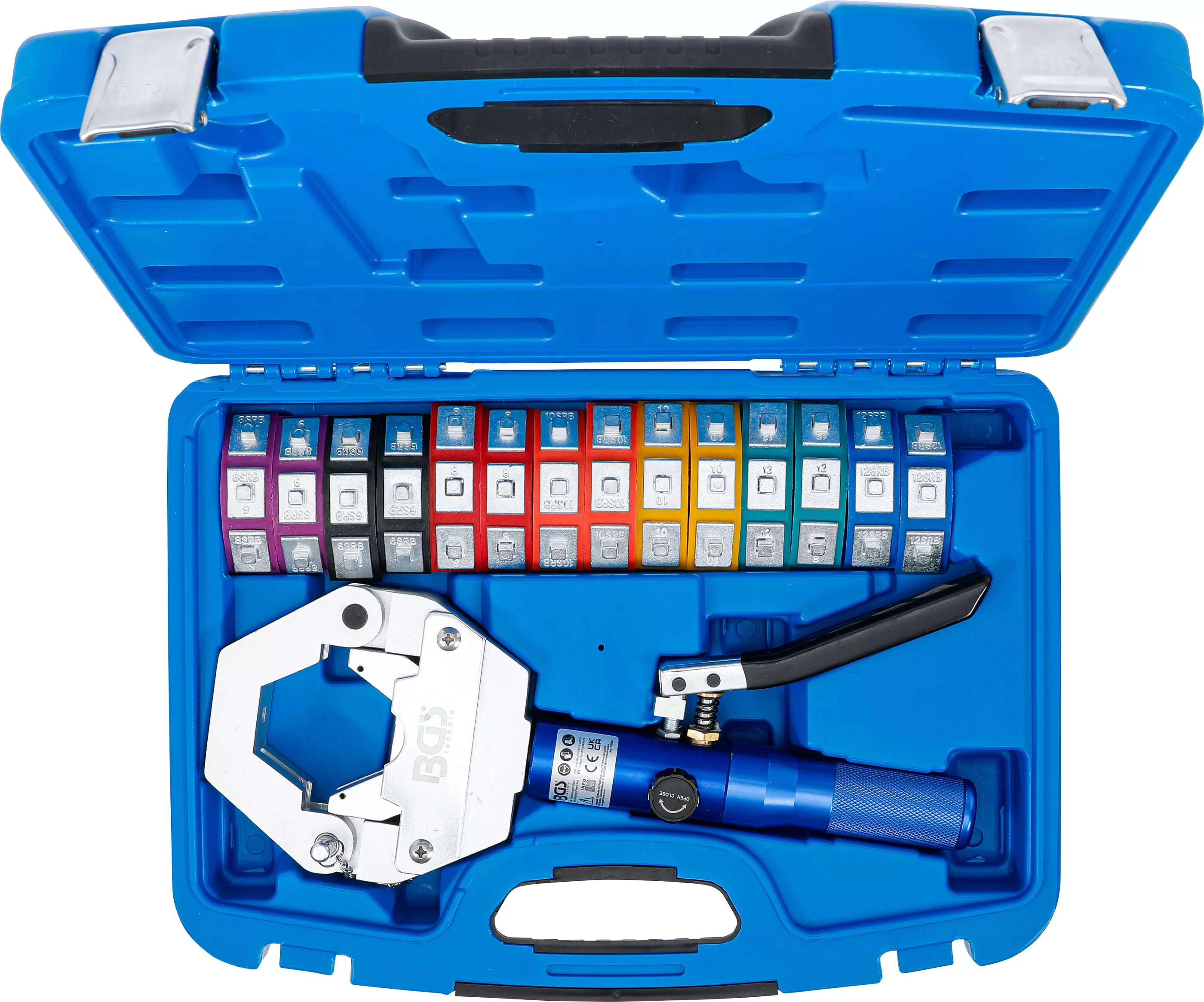 Set clesti sertizare | hidraulic | Pentru racorduri presate la conducte-furtun [7]