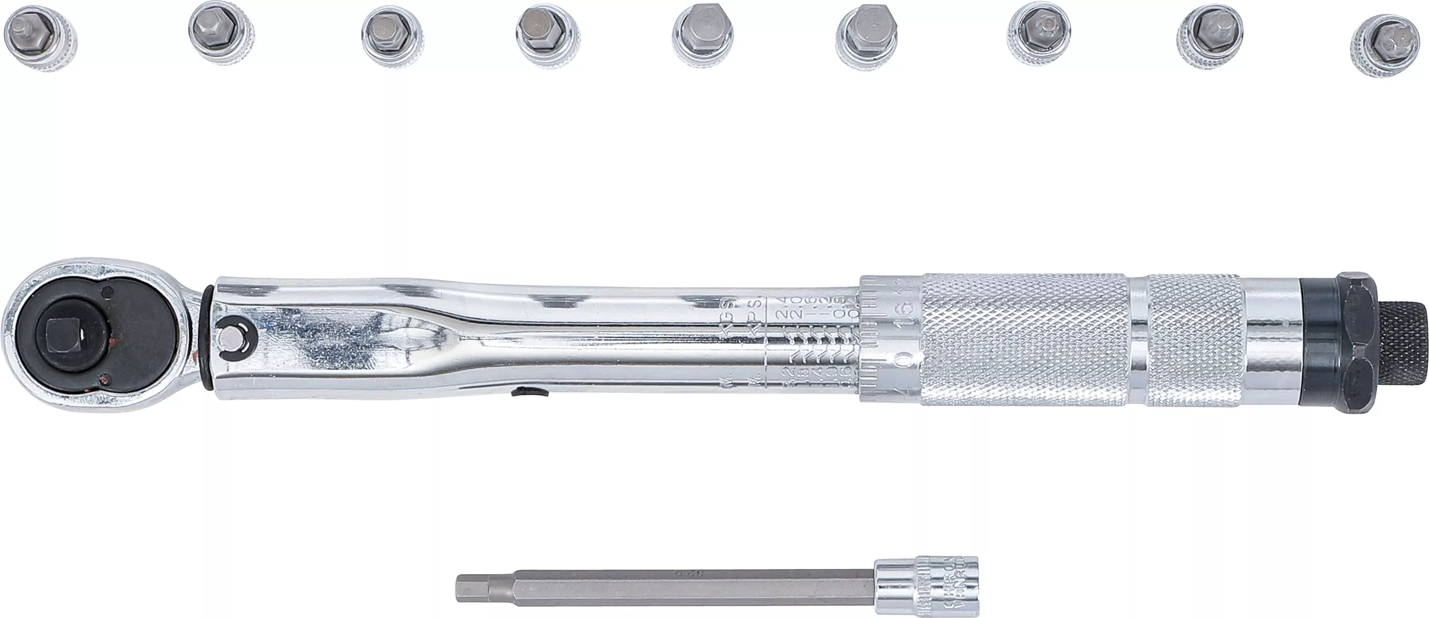 Set chei dinamometrice | 6,3 mm (1/4") | 2 - 24 Nm | 11 piese [5]