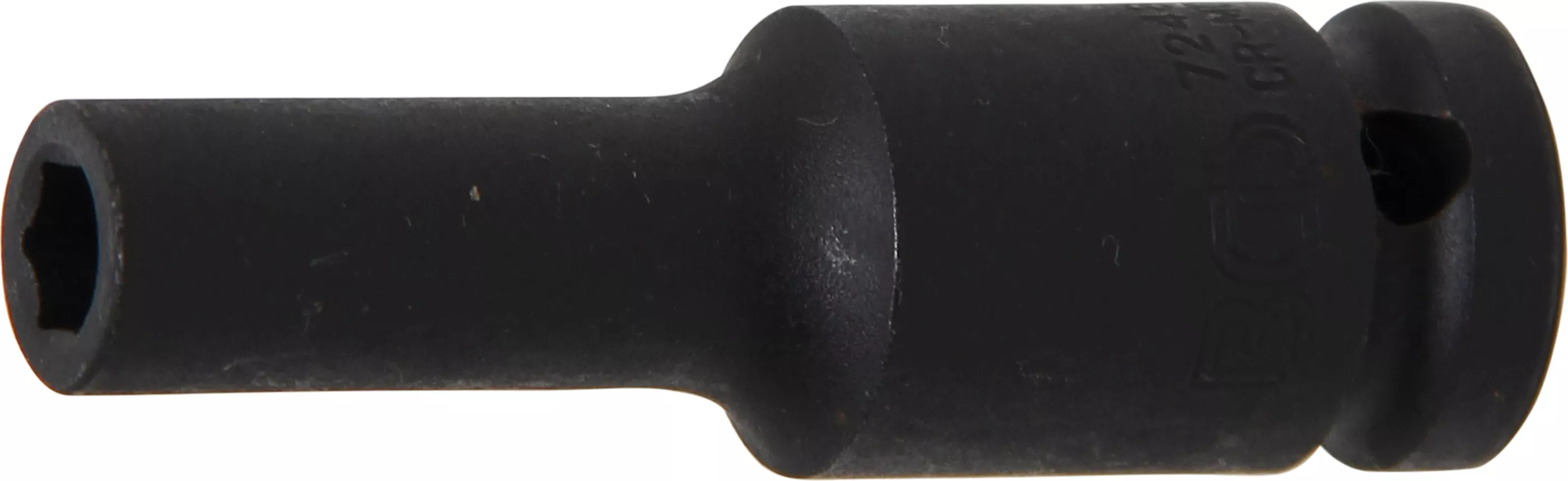 Cheie tubulara de impact, 6 colturi, lunga | 12,5 mm (1/2") | 8 mm [1]
