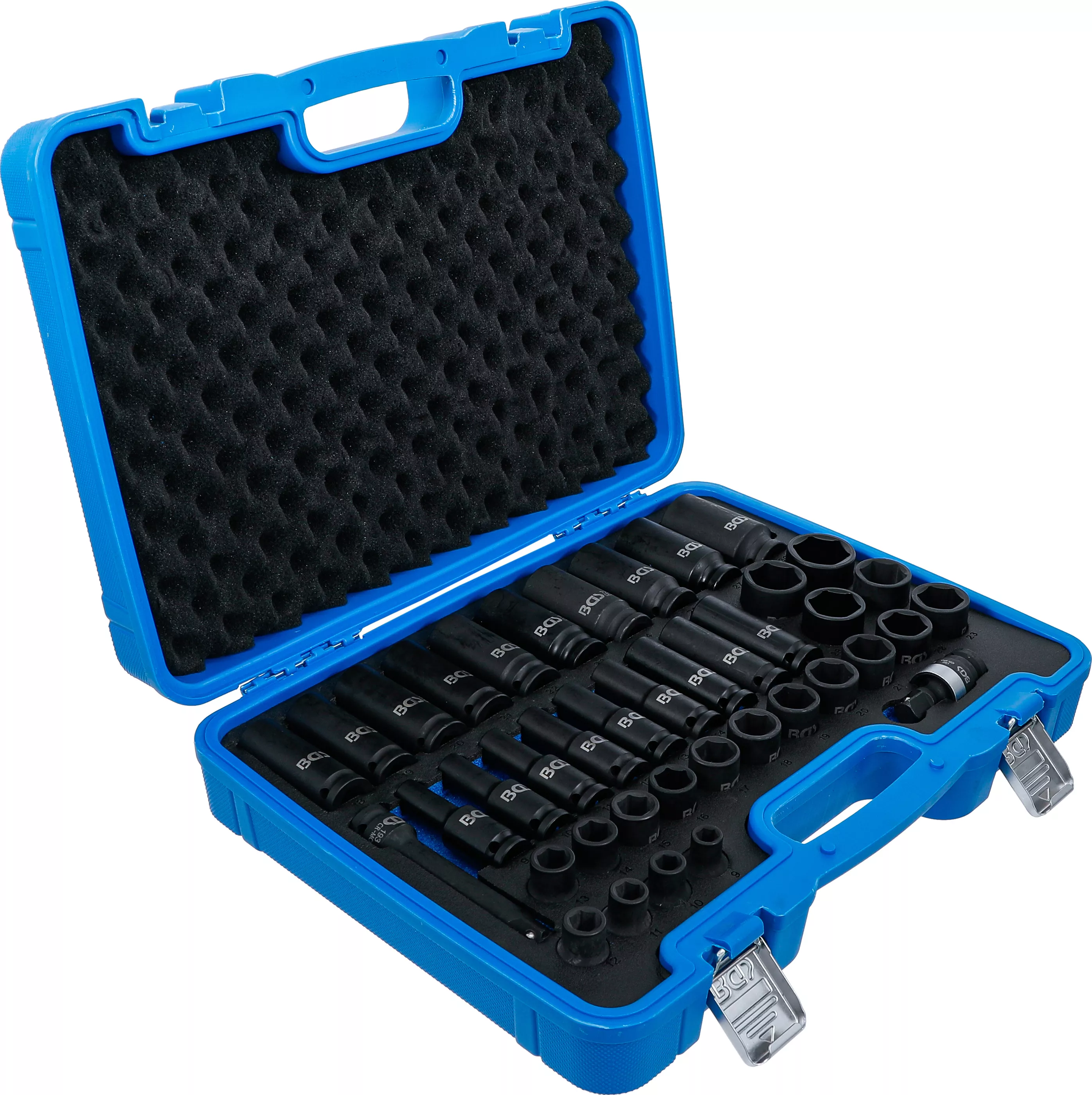 Set chei tubulare de impact 6 colturi | 12,5 mm (1/2") | 9 - 30 mm | 40 piese [2]