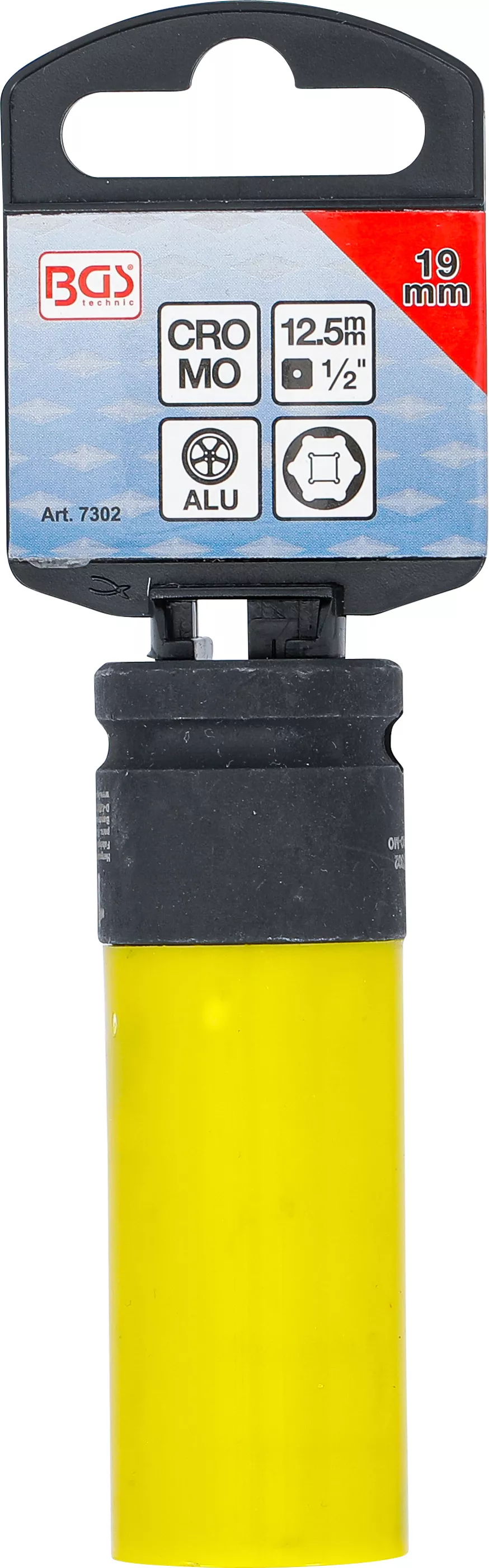 Cap cheie de impact cu protectie | 12,5 mm (1/2") | 19 mm [4]