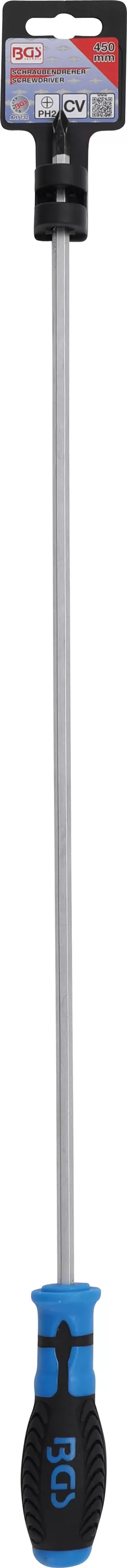 surubelnita lunga | Varf cruce PH2 | Lungime lama 450 mm [2]