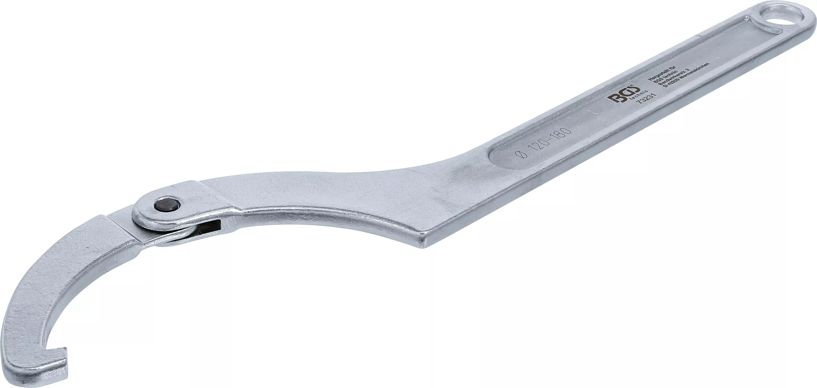 Chei cu cârlig & ştift - Cheie carlig articulata cu cioc | 120 - 180 mm