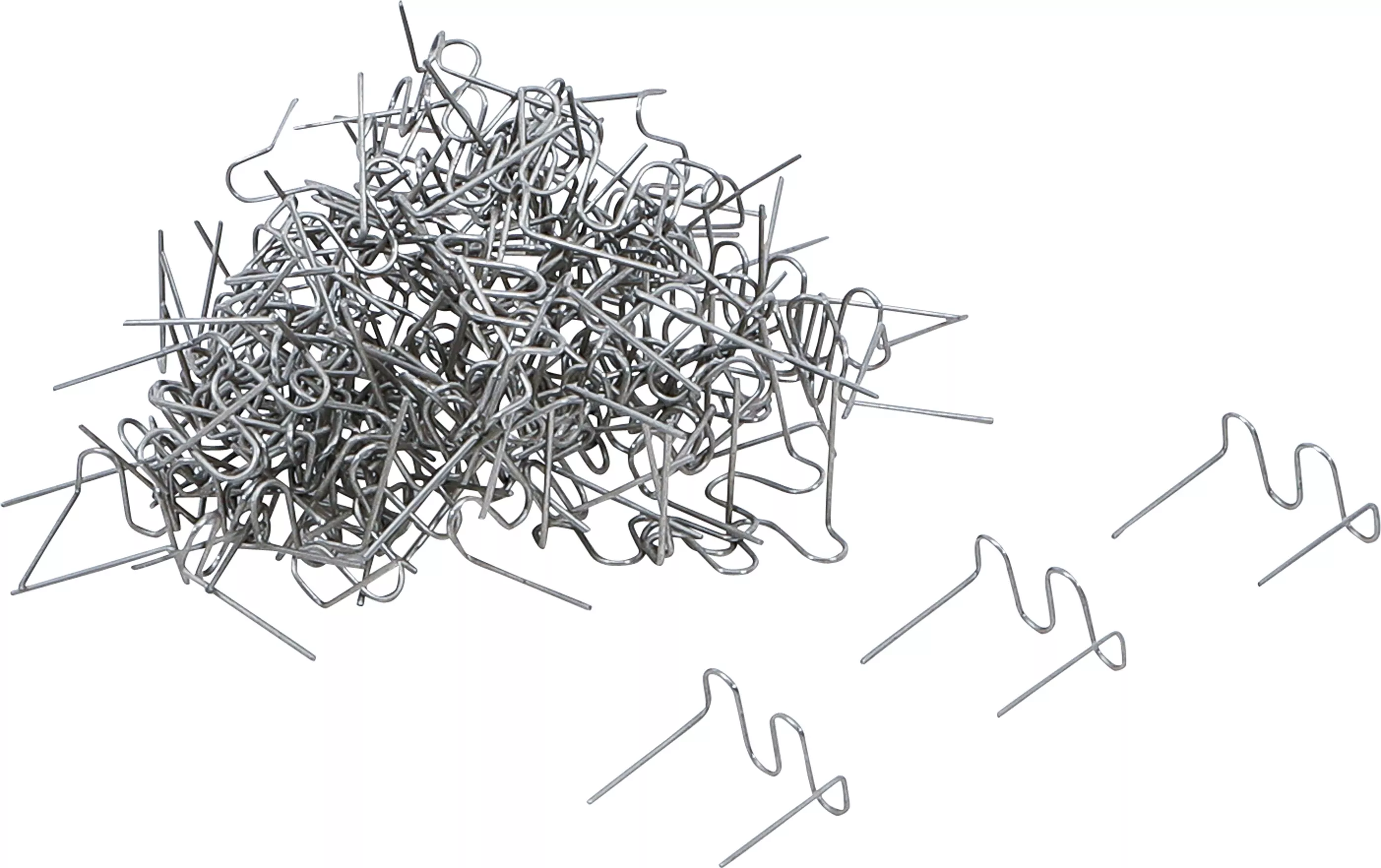 Set cleme reparatie | forma ondulata | 0,6 mm | 100 piese [1]