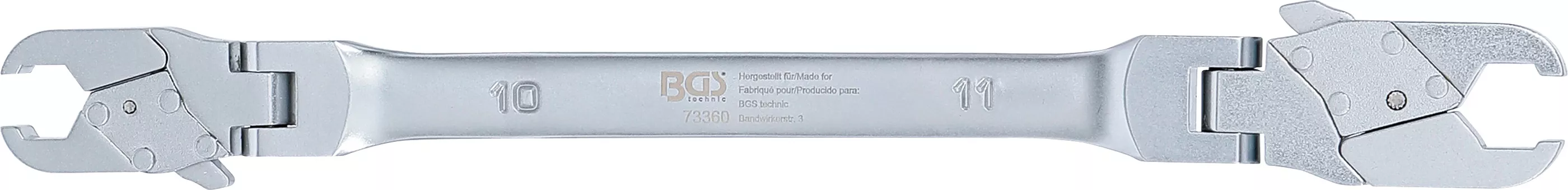 Cheie conducta frana cu clichet | 10 x 11 mm [3]