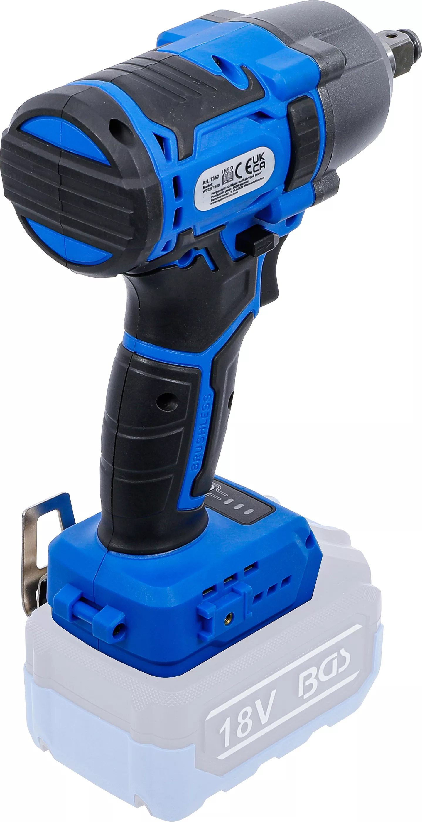 surubelnita cu impact cu acumulator | fara perii | 12,5 mm (1/2") | 400 Nm | 18 V | fara acumulator [6]