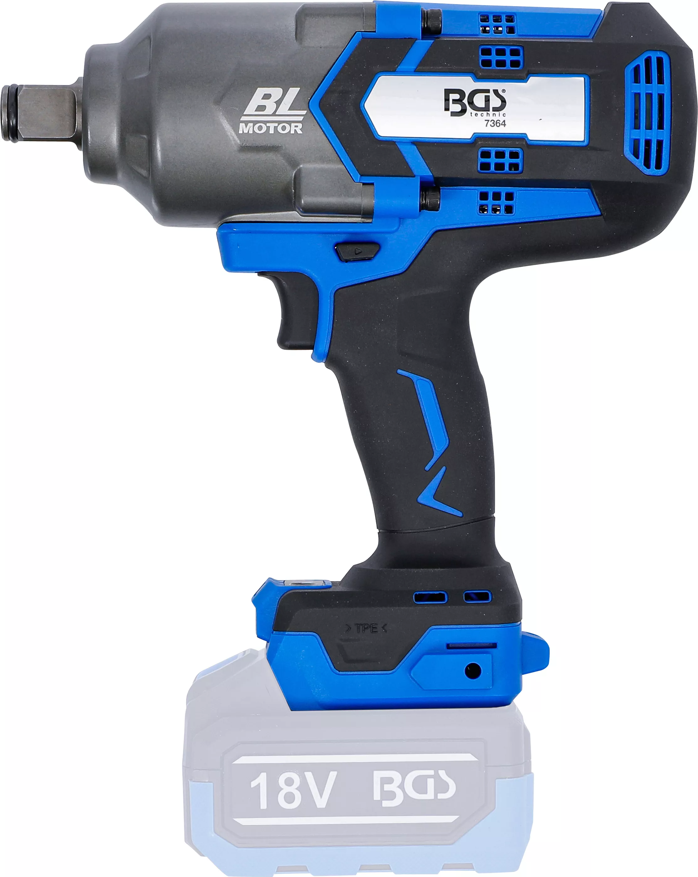 surubelnita cu impact cu acumulator | fara perii | 20 mm (3/4") | 1200 Nm | 18 V | fara acumulator [8]