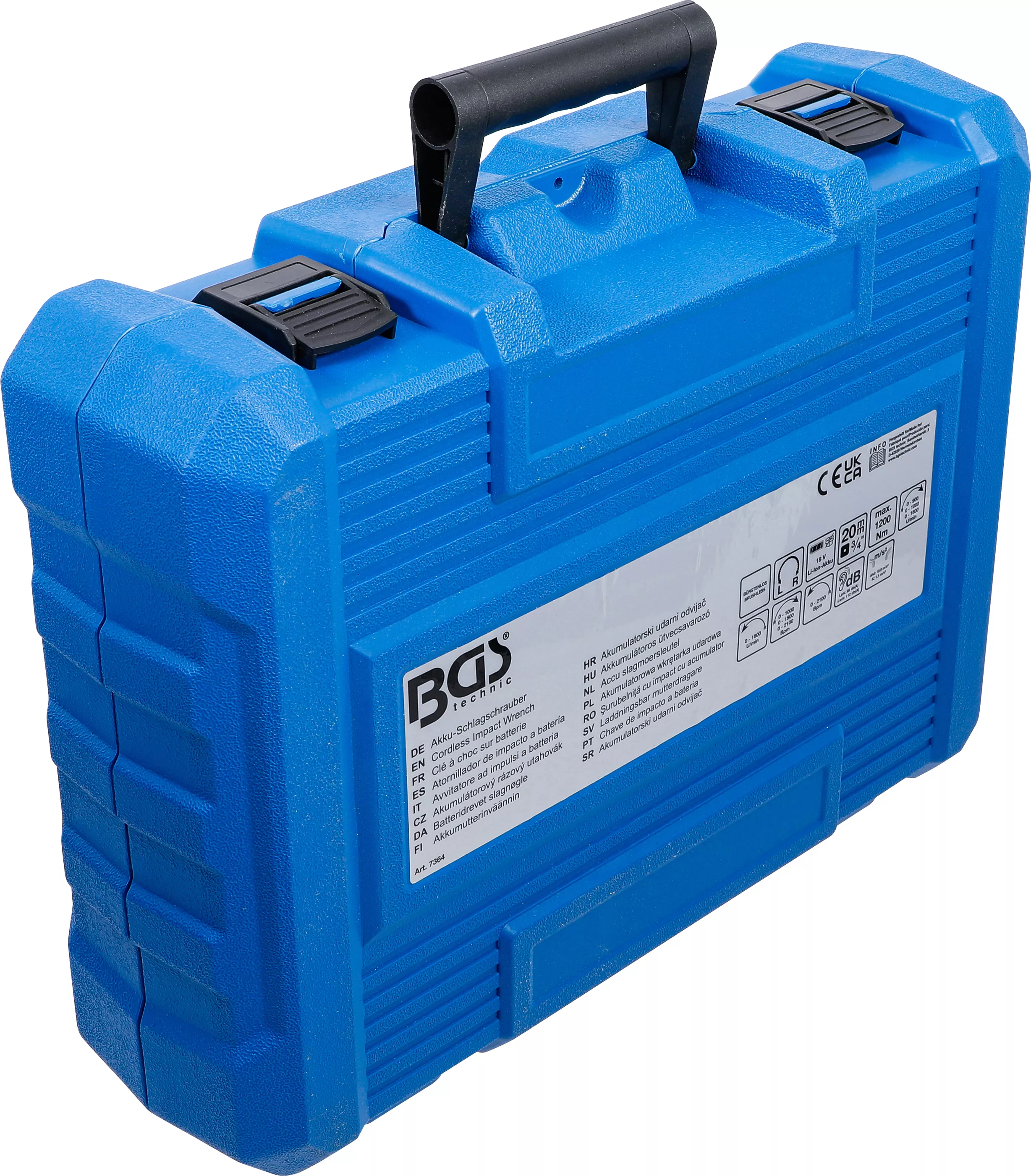 surubelnita cu impact cu acumulator | fara perii | 20 mm (3/4") | 1200 Nm | 18 V | fara acumulator [9]