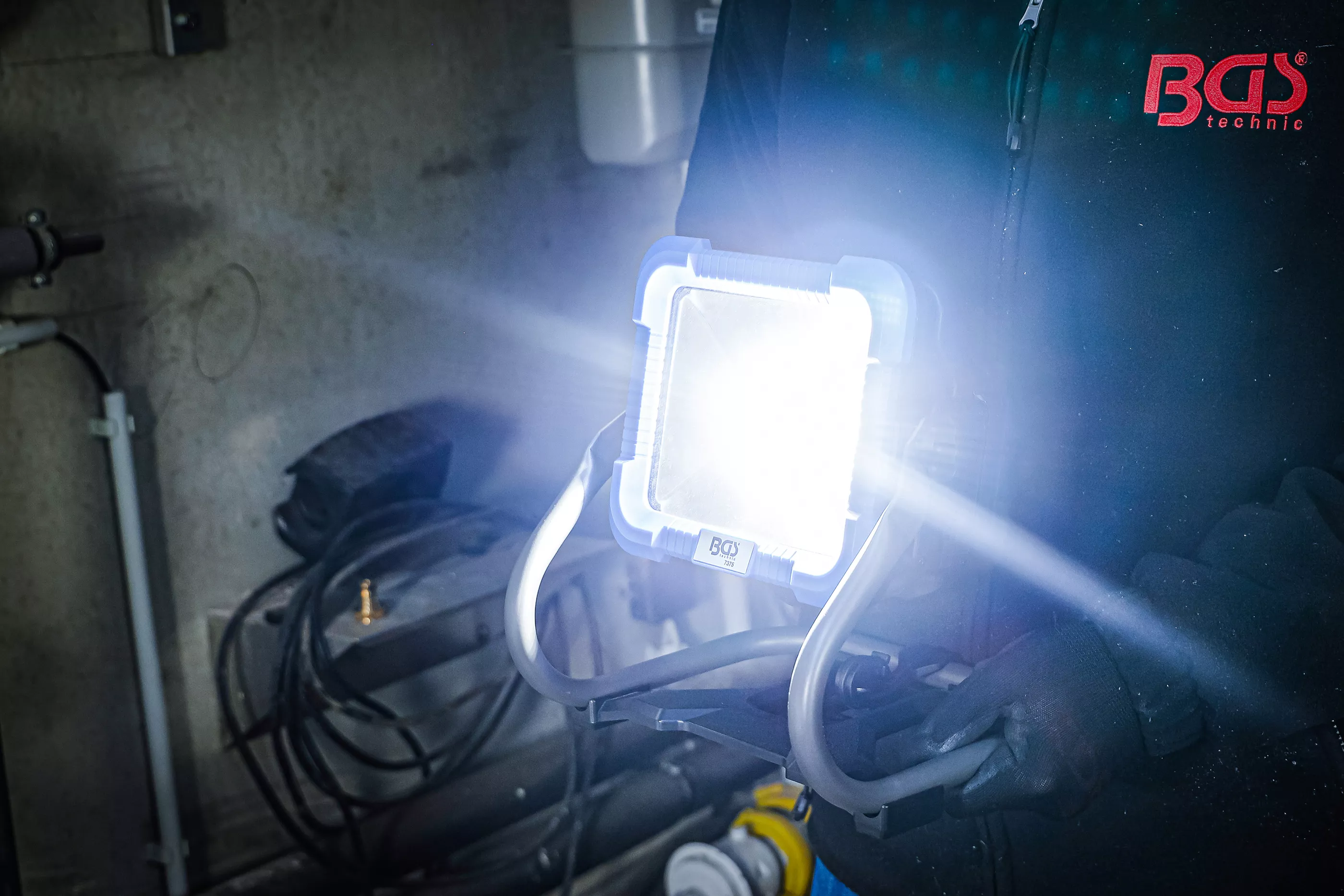 Lampa de lucru cu LED cu acumulator | rabatabila | 18 V | fara acumulator [3]