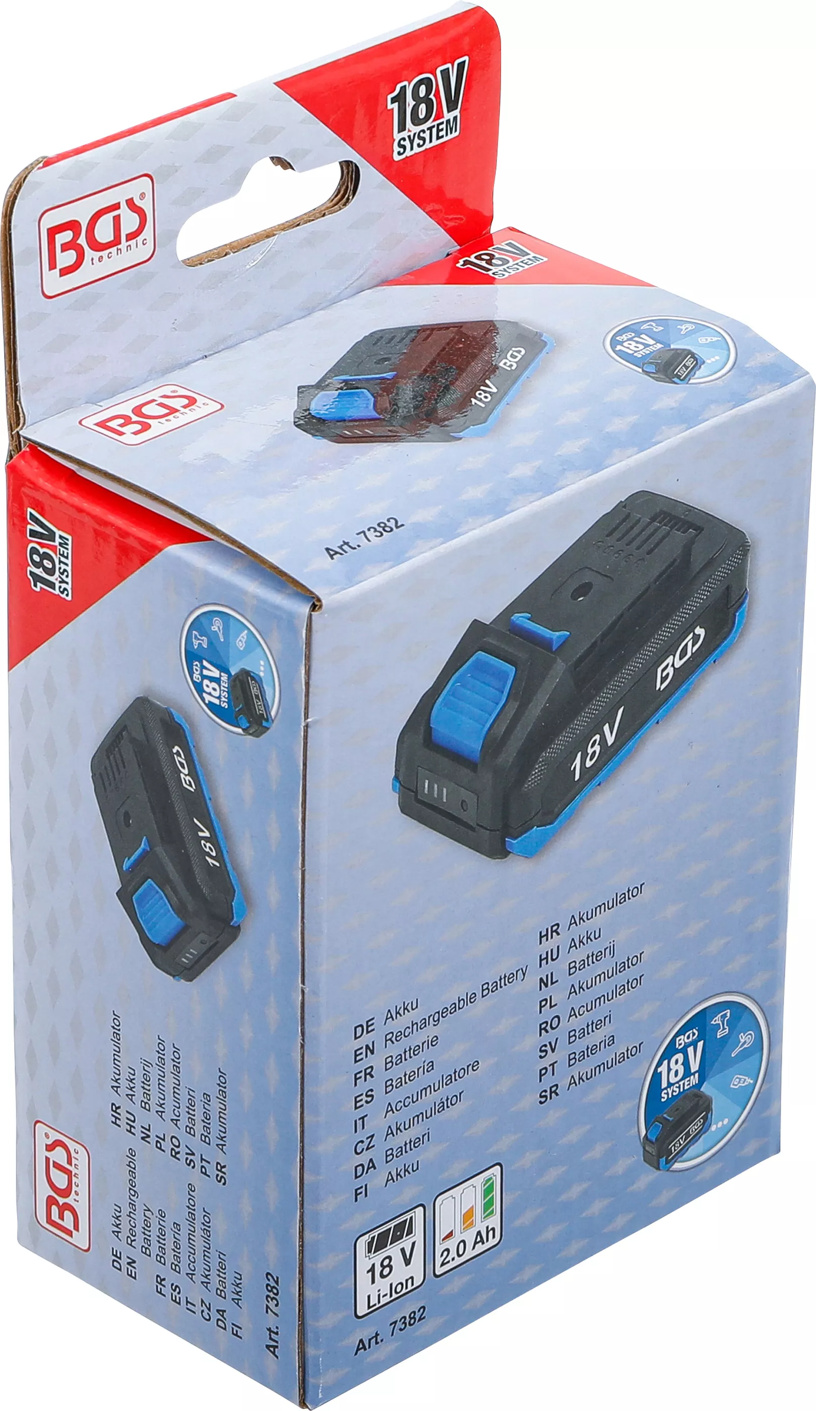Acumulator | 2,0 Ah | pentru sistem acumulator BGS 18 V [5]