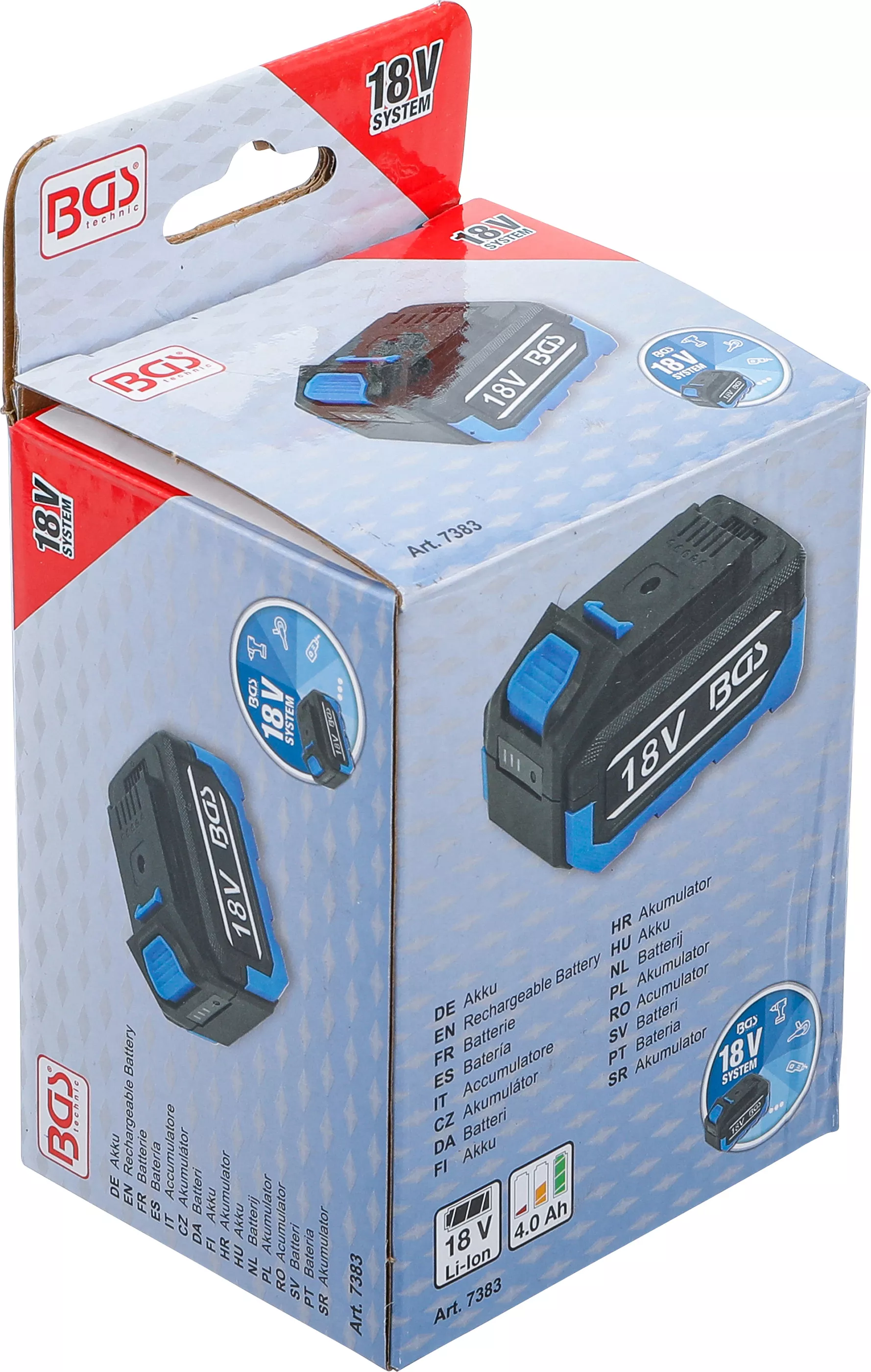 Acumulator | 4,0 Ah | pentru sistem acumulator BGS 18 V [5]