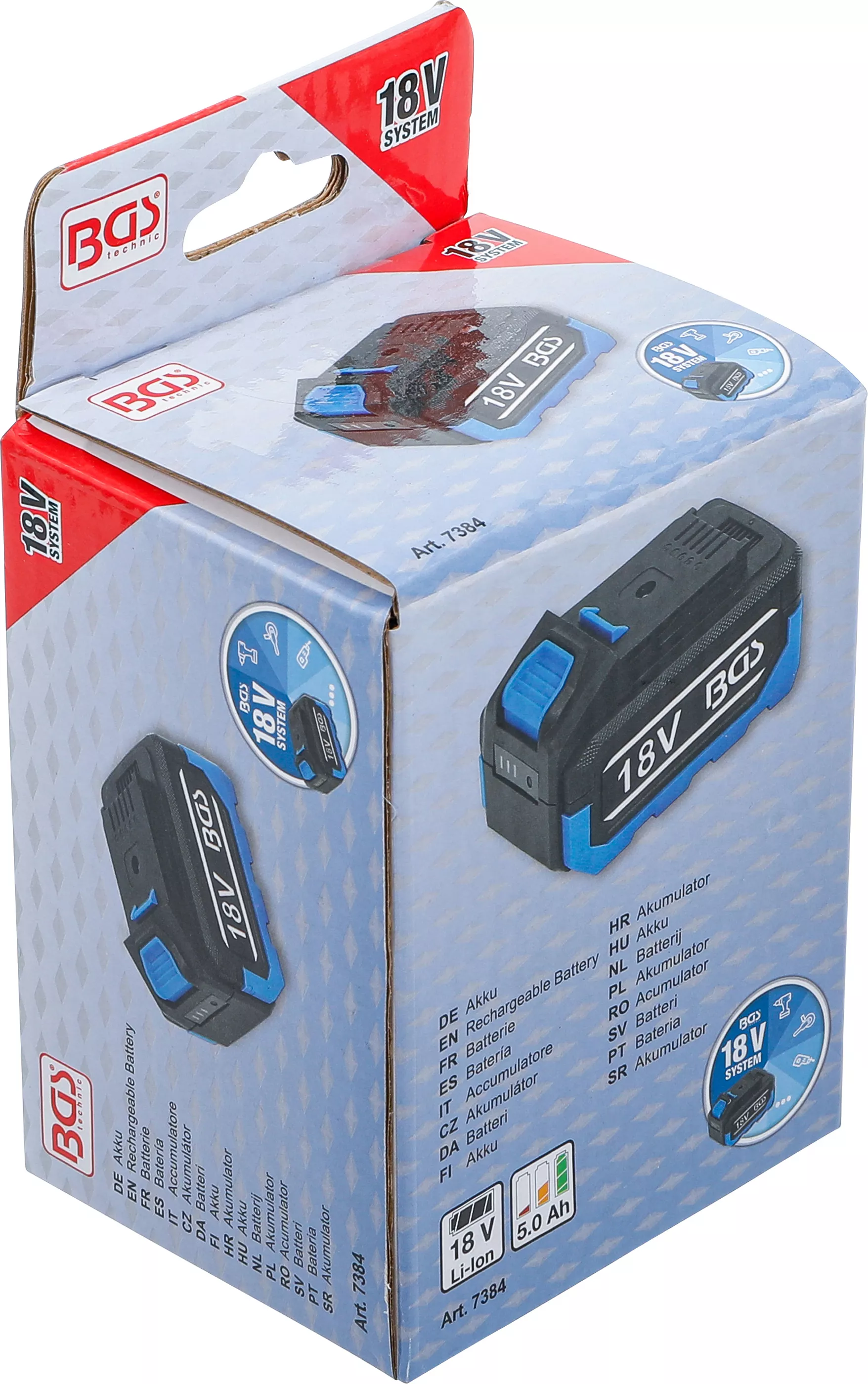 Acumulator | 5,0 Ah | pentru sistem acumulator BGS 18 V [5]