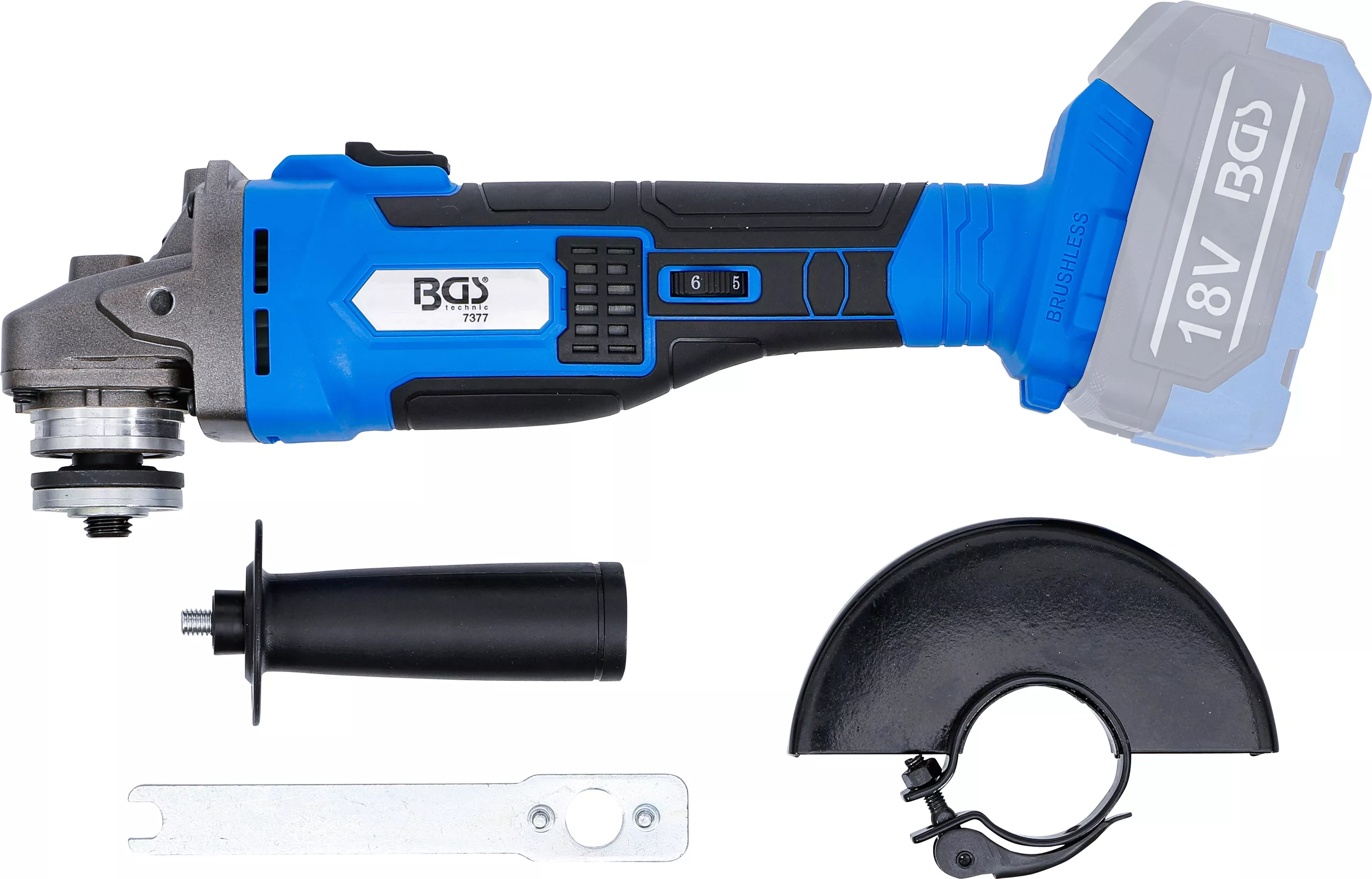 Set polizor unghiular cu acumulator | fara perii | 18 V | cu acumulator si incarcator rapid [8]