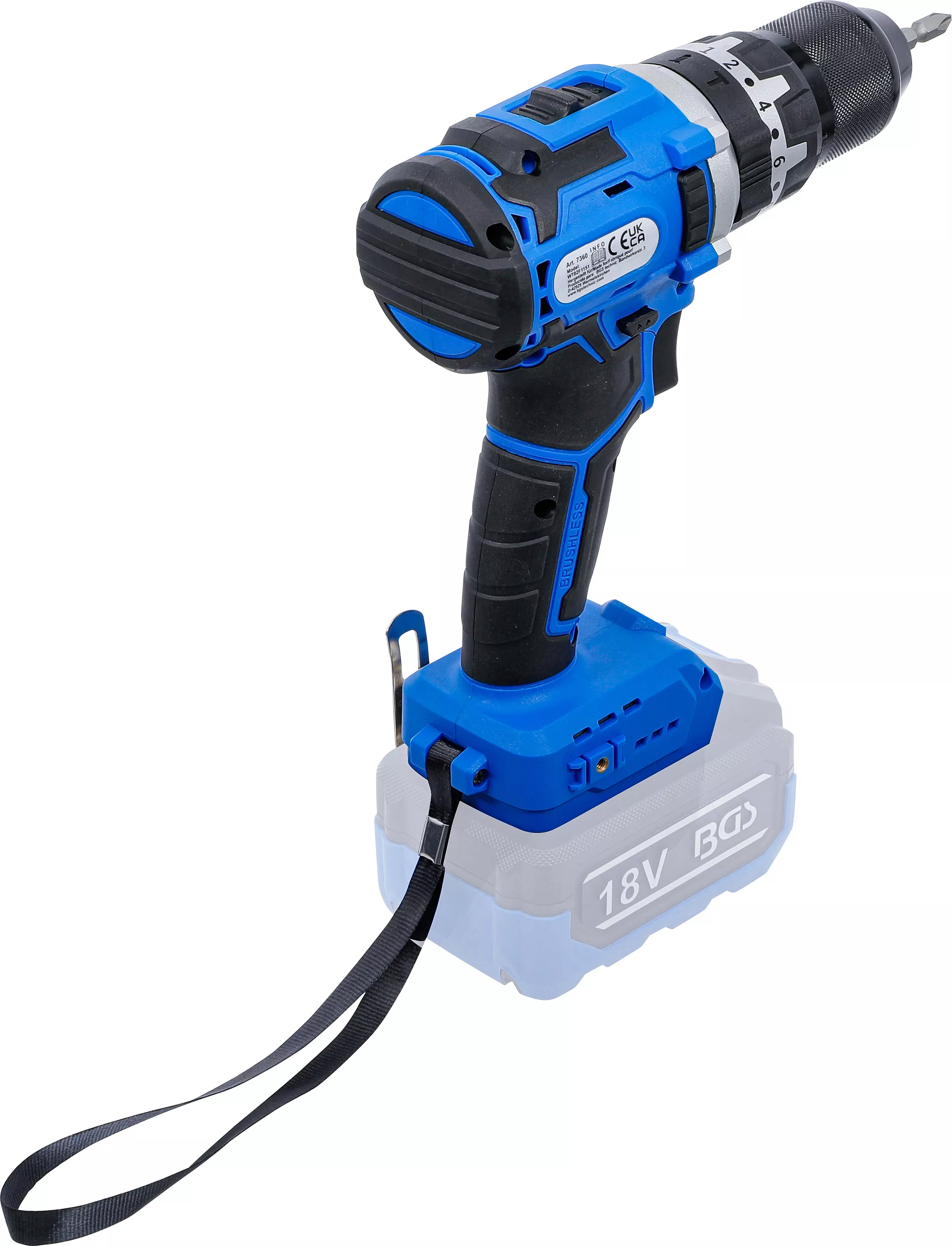 Set surubelnita cu impact cu acumulator | fara perii | 65 Nm | 18 V | cu acumulator si incarcator rapid [7]