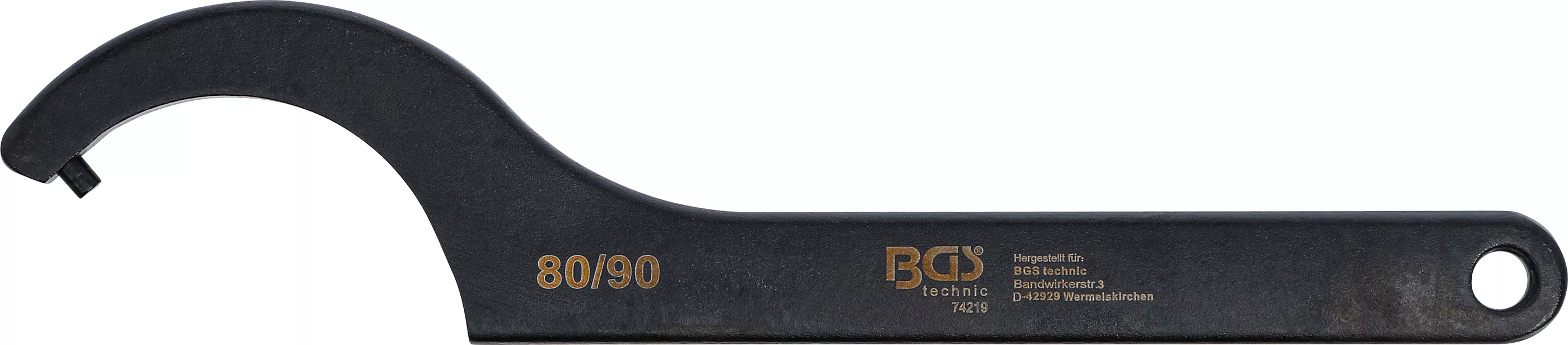 Cheie carlig cu pivot | 80 - 90 mm [2]