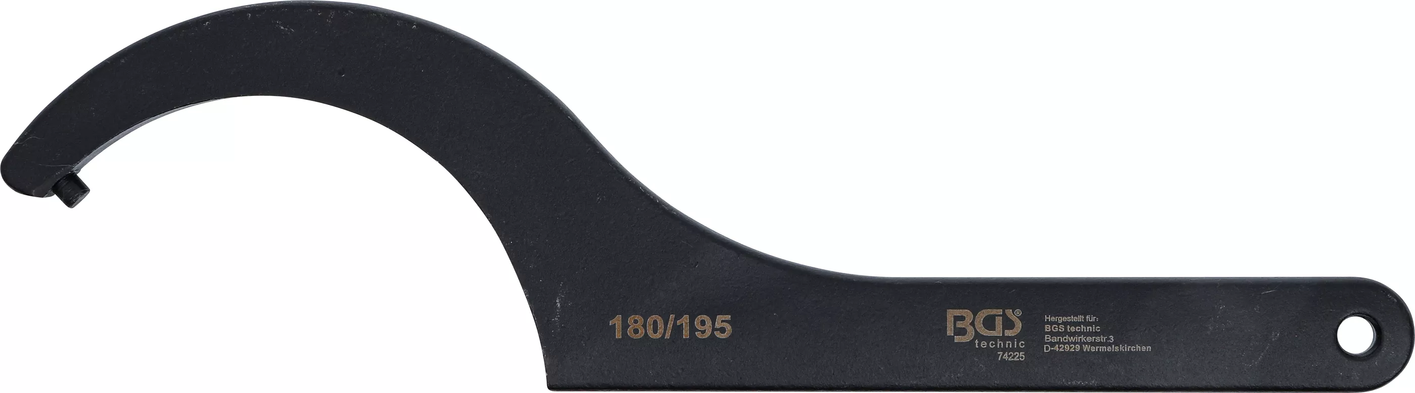 Cheie carlig cu pivot | 180 - 195 mm [2]