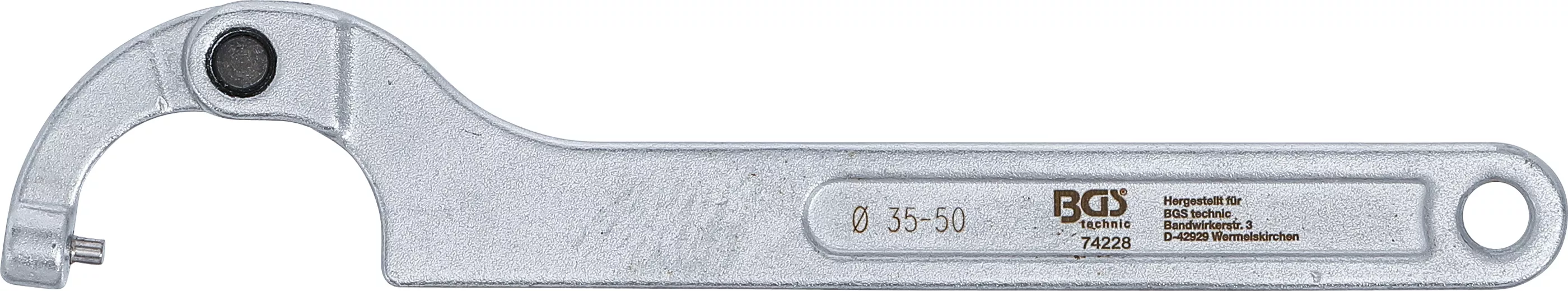 Cheie carlig articulata cu pivot | 35 - 50 mm [3]