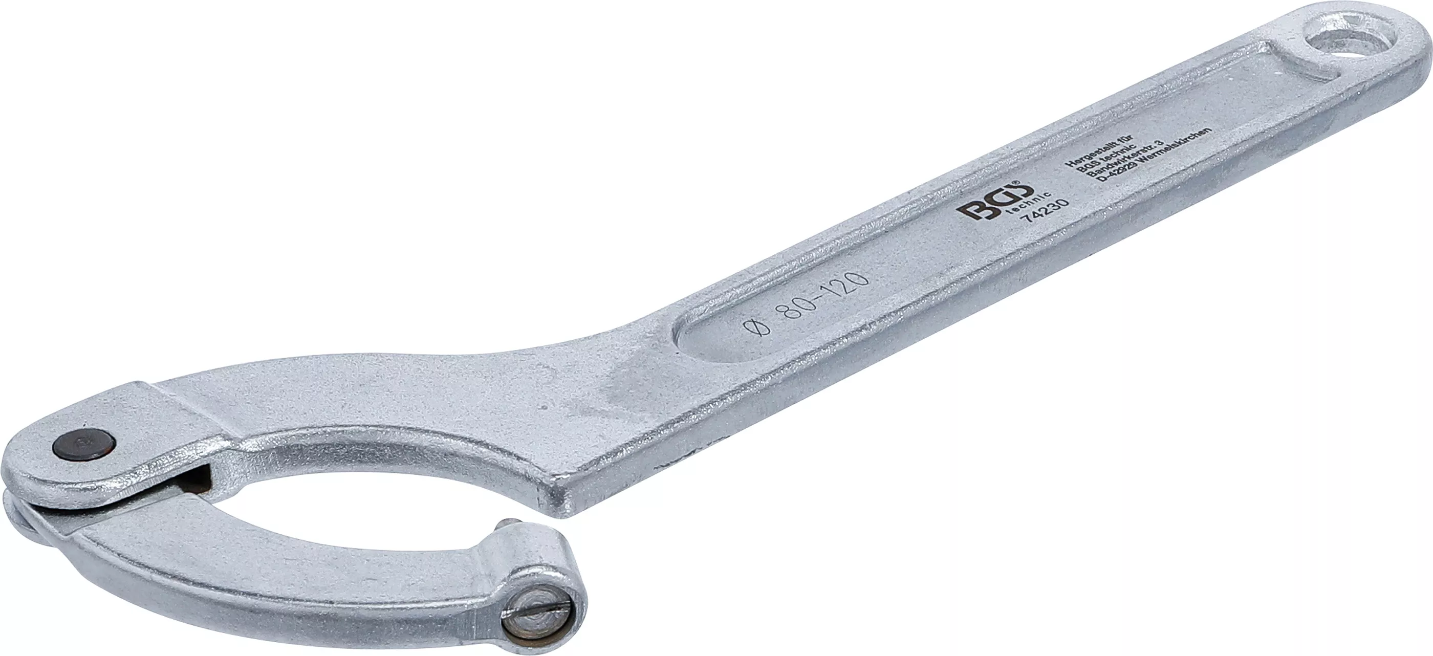 Cheie carlig articulata cu pivot | 80 - 120 mm [2]
