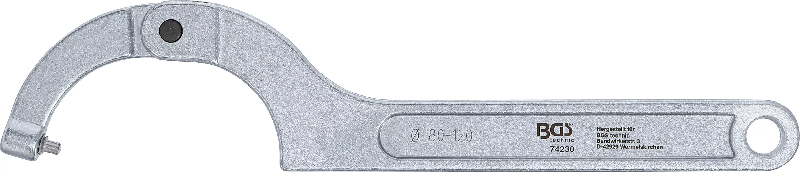 Cheie carlig articulata cu pivot | 80 - 120 mm [3]