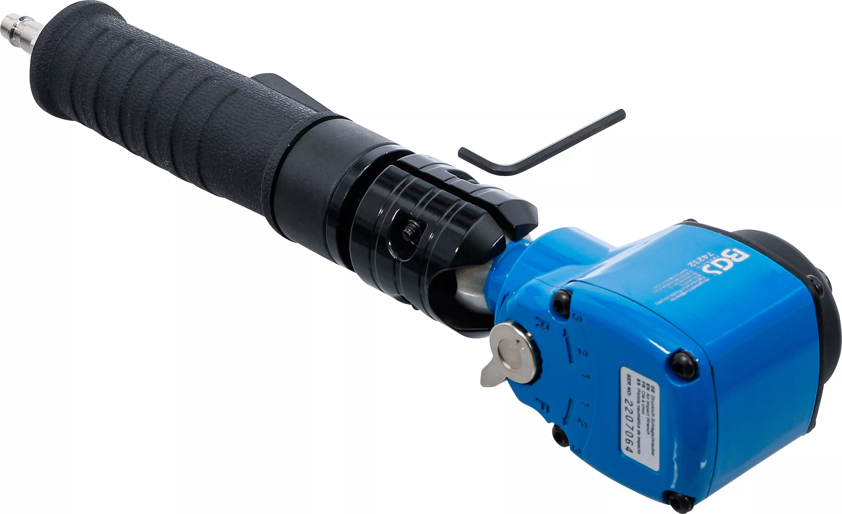 surubelnita cu impact pneumatica | in unghi | cu cap rotativ si inclinabil | 12,5 mm (1/2") | 650 Nm [6]