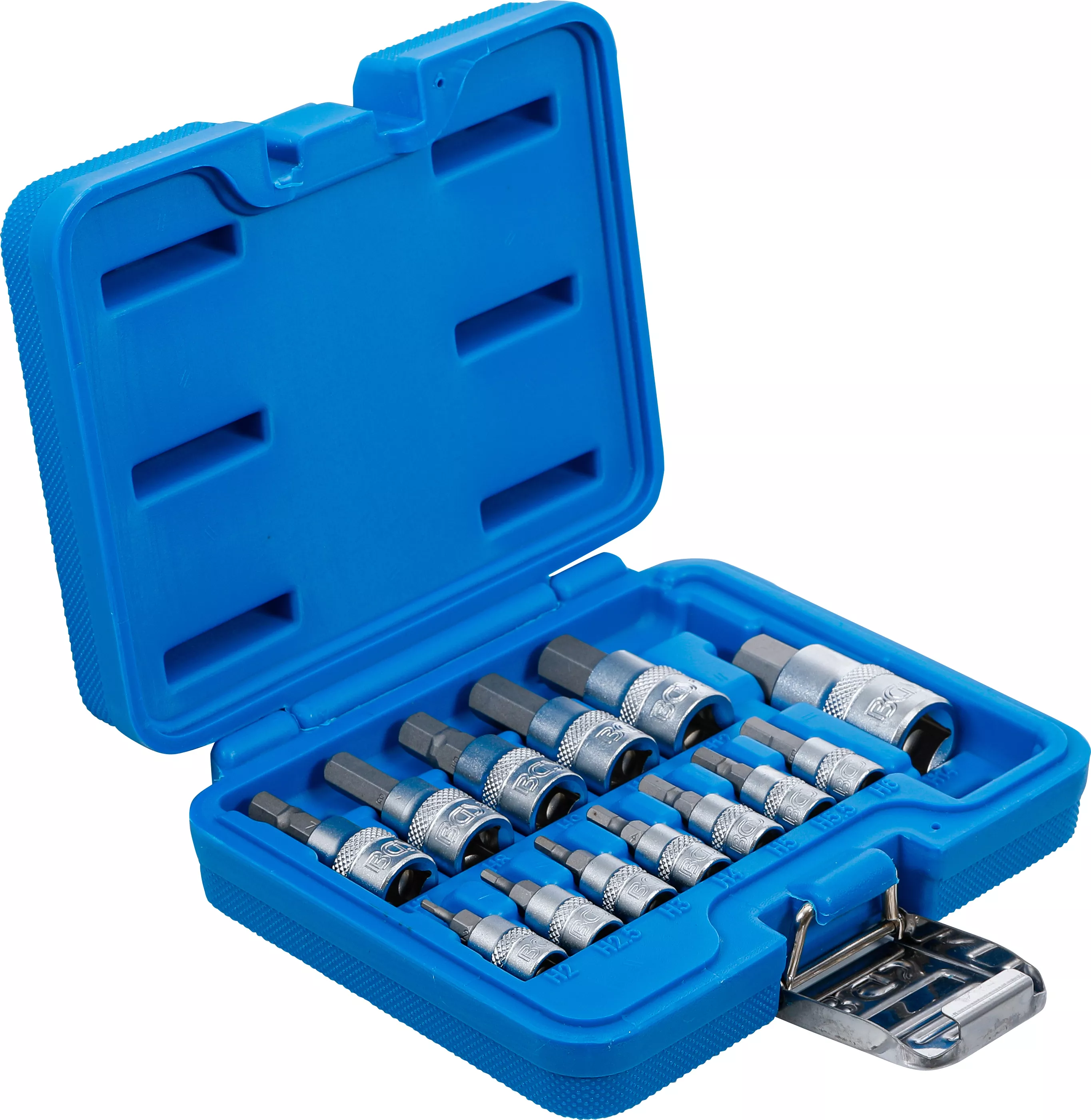 Set biti | 6,3 mm (1/4") / 10 mm (3/8") / 12,5 mm (1/2") | hexagon interior 2 - 14 mm | 13 piese [2]