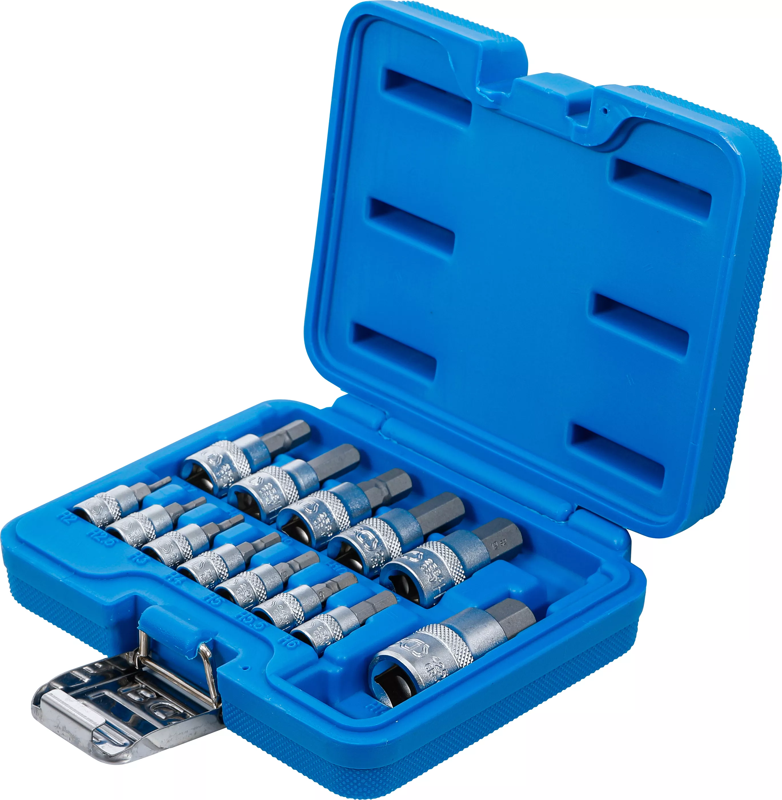 Set biti | 6,3 mm (1/4") / 10 mm (3/8") / 12,5 mm (1/2") | hexagon interior 2 - 14 mm | 13 piese [3]