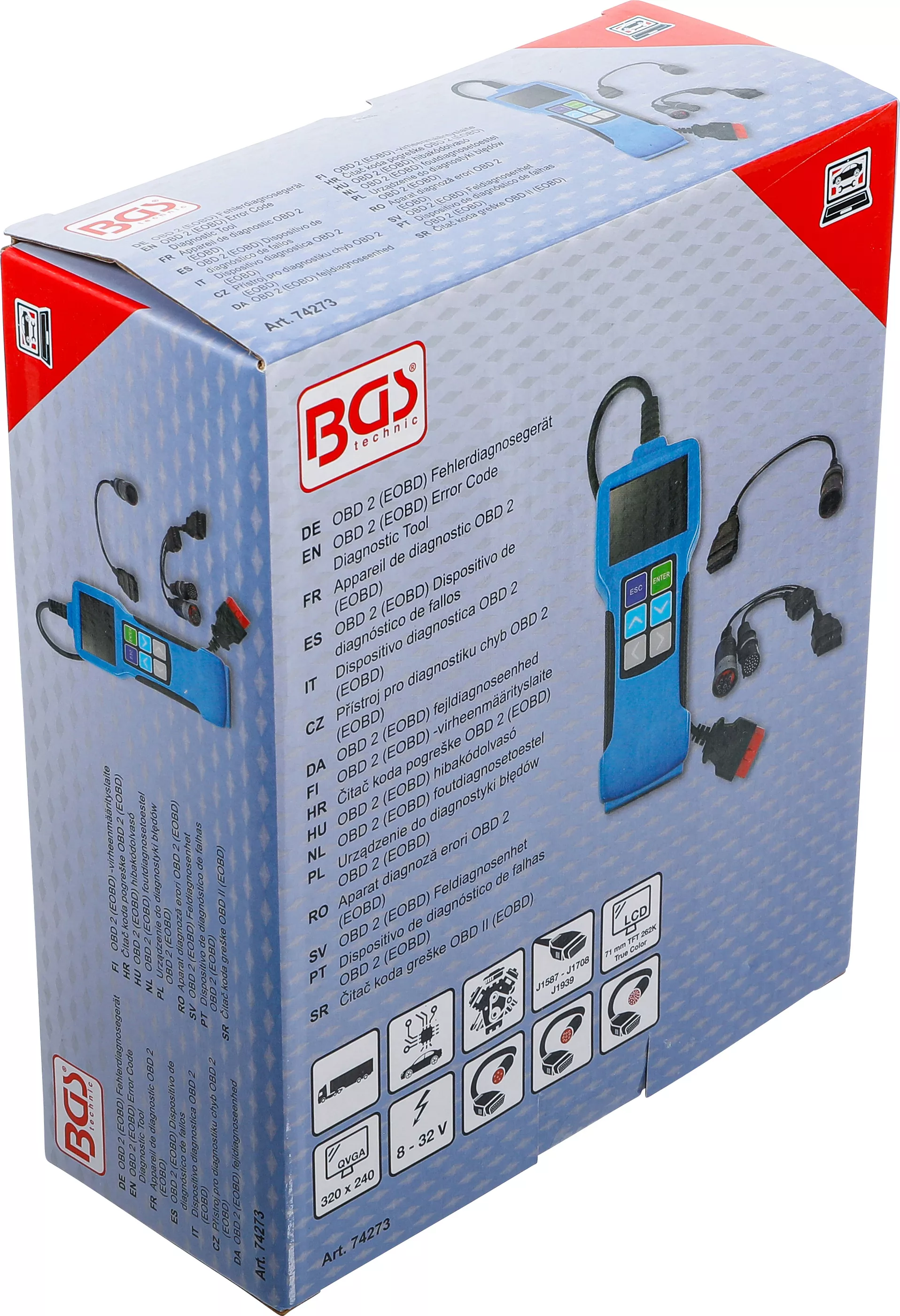 Aparat diagnoza erori OBD 2 (EOBD) | pentru autocamioane [5]